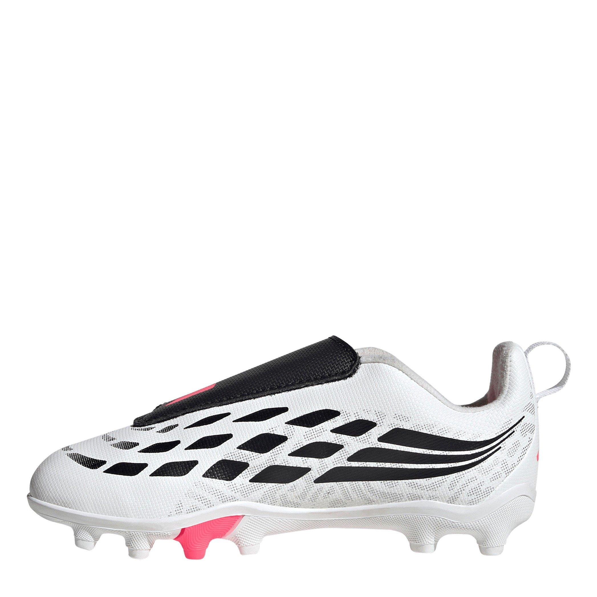 Bianco/Corallo - adidas - Kids' Predator Firm Ground Football Boot - 2