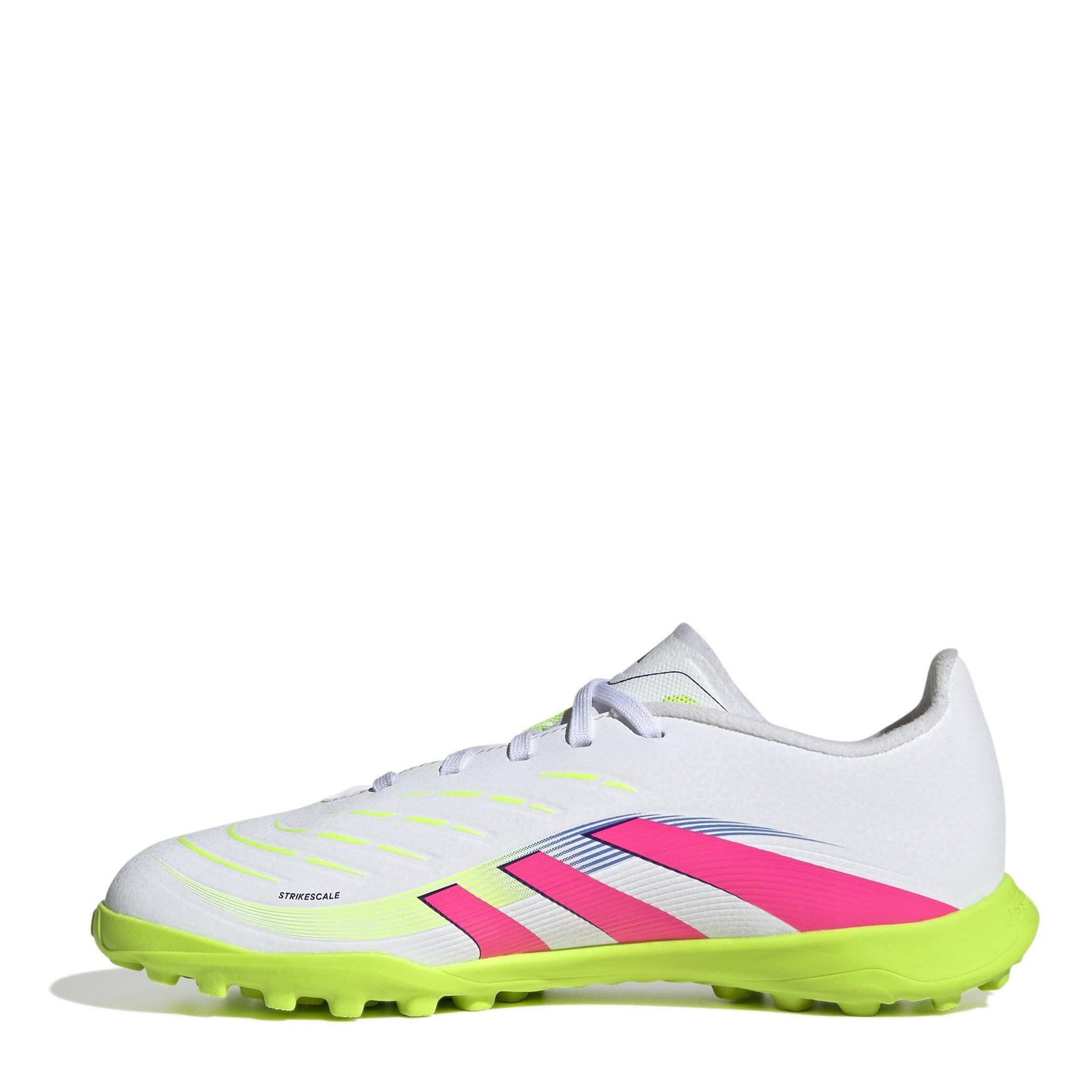 Blanc/Rose - adidas - Predator Childrens Astro Turf Football Boots - 2