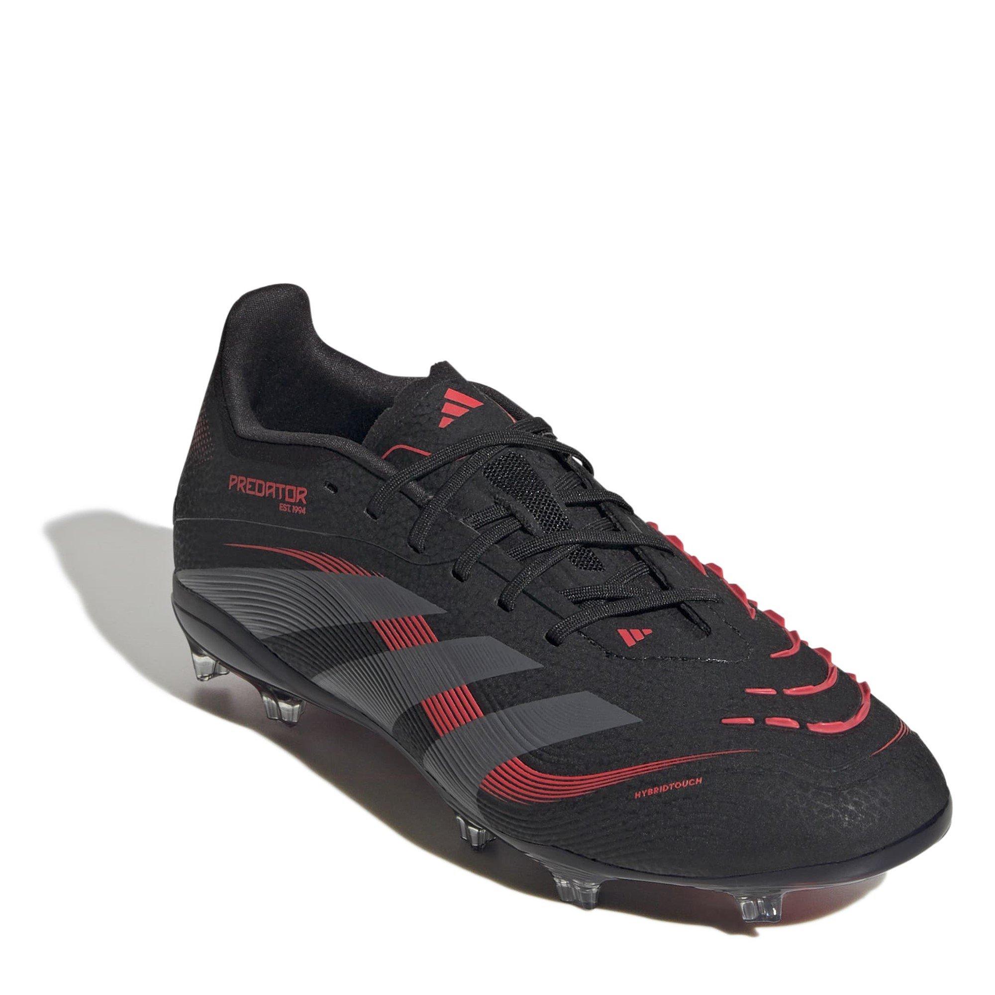 Black/Grey - adidas - Predator Elite Childrens Firm Ground Football Boots - 3