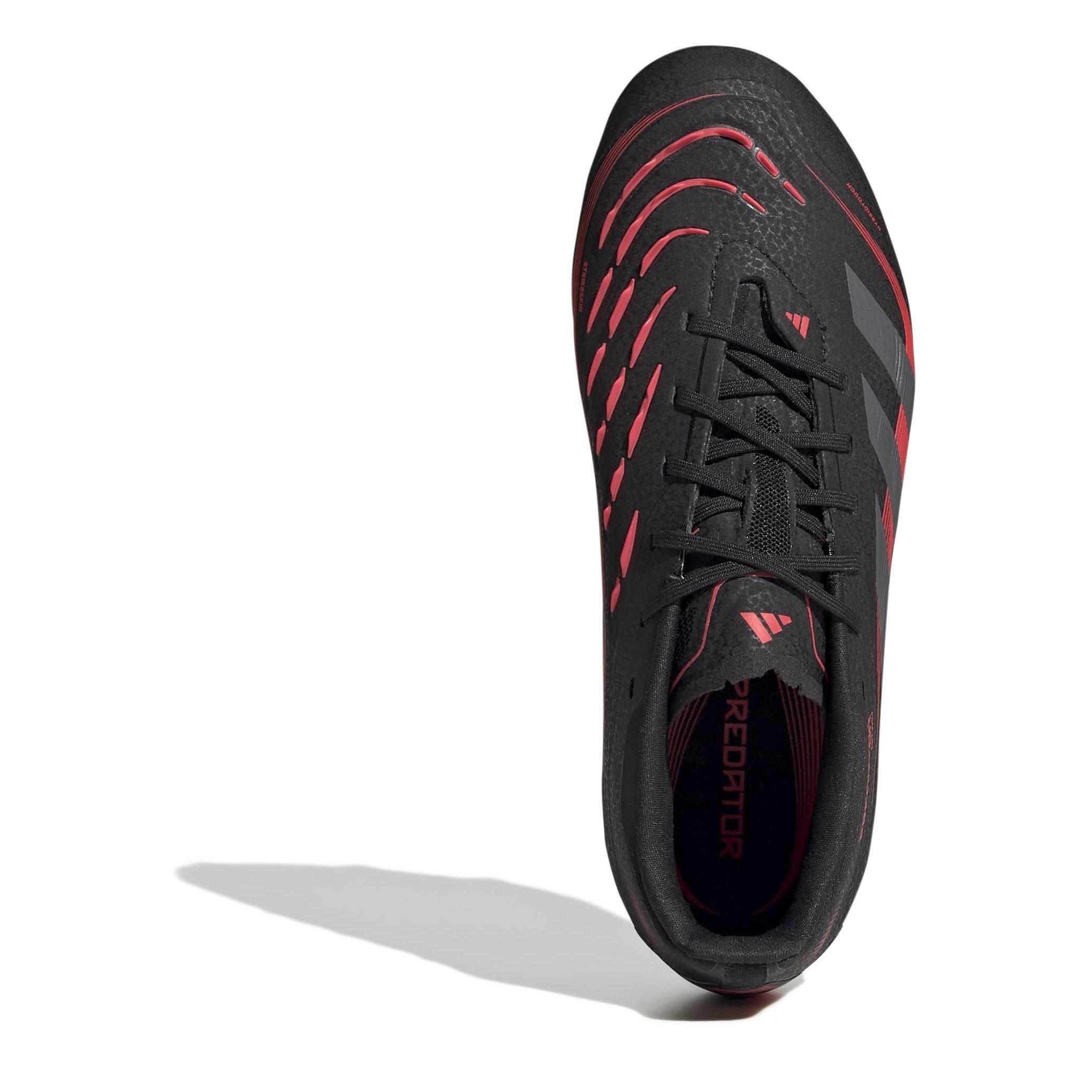 Black/Grey - adidas - Predator Elite Childrens Firm Ground Football Boots - 5