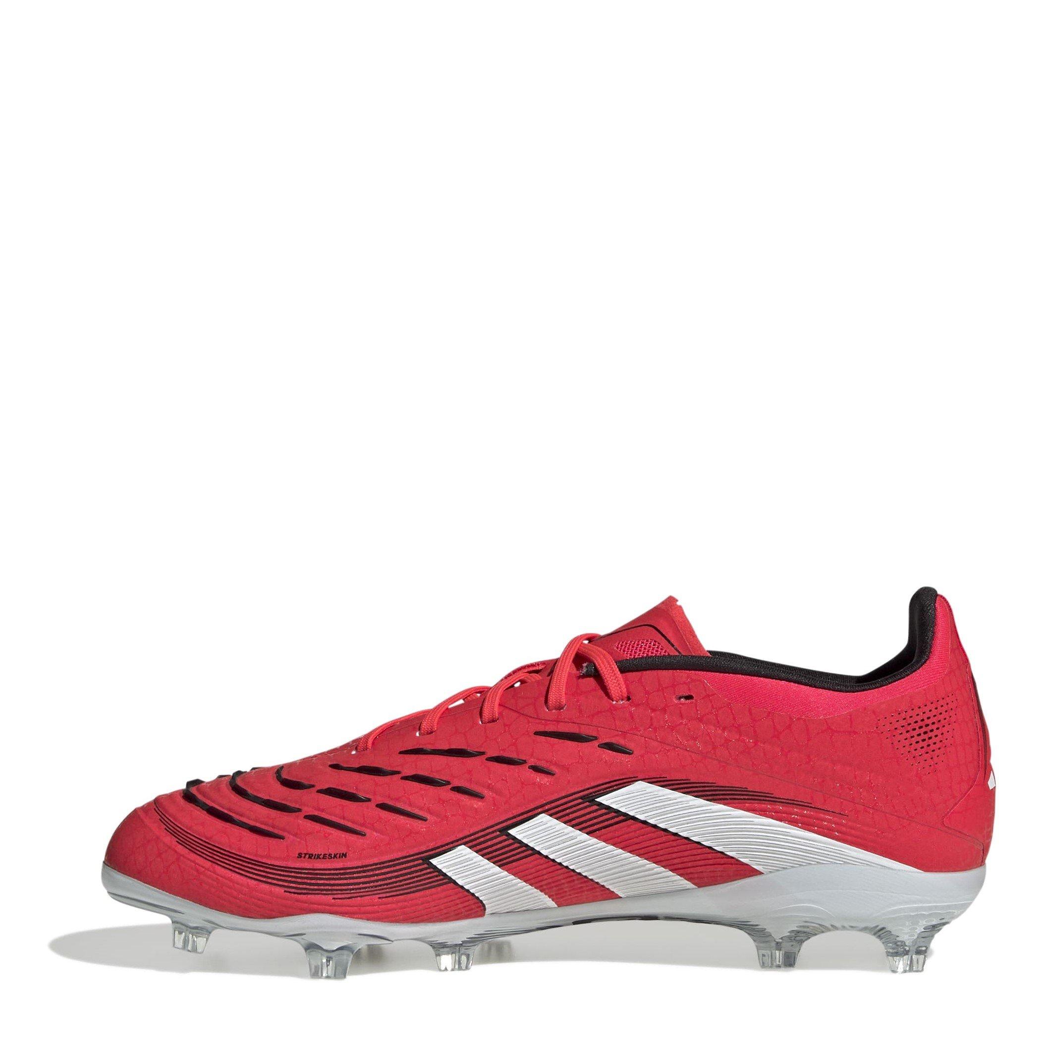 Vermelho/Branco - adidas - Predator Elite Childrens Firm Ground Football Boots - 2