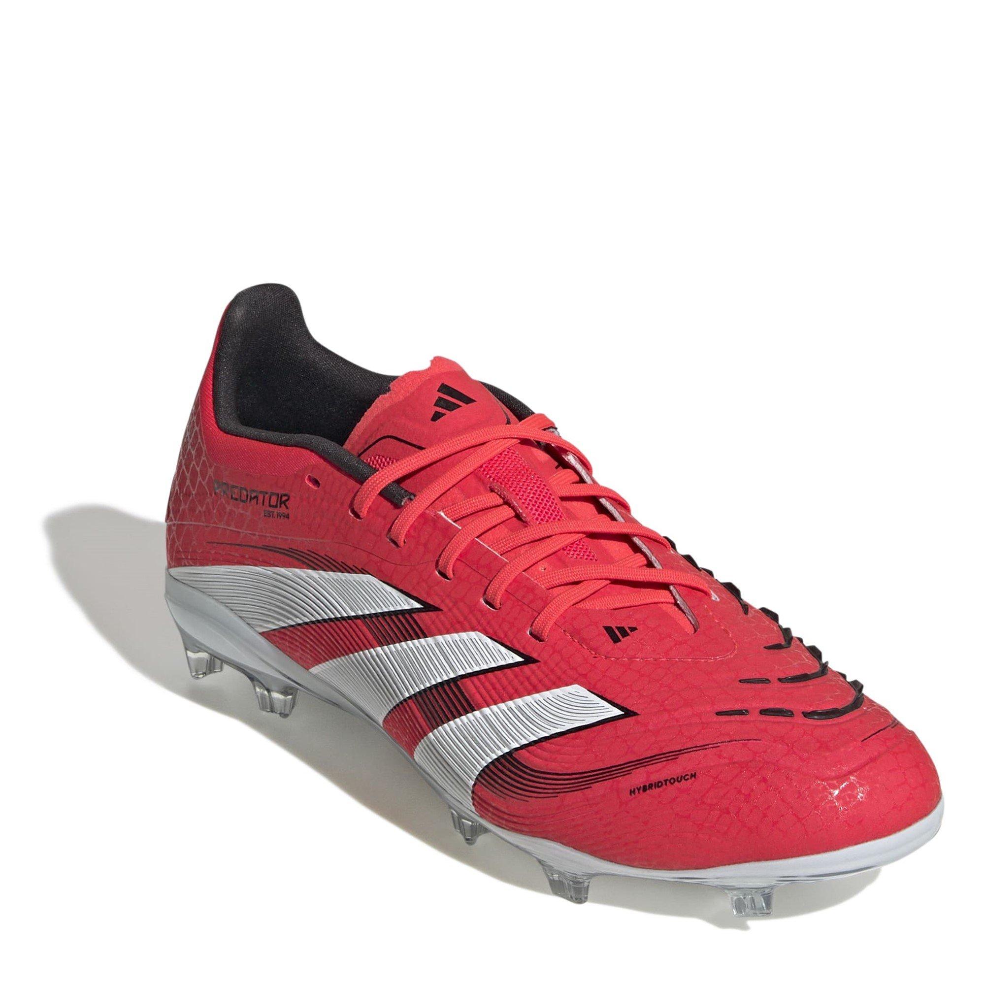 Vermelho/Branco - adidas - Predator Elite Childrens Firm Ground Football Boots - 3