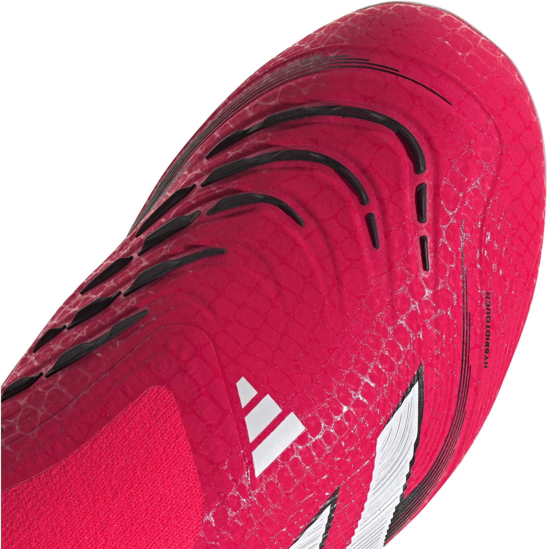 Rouge/Blanc - adidas - Predator Elite Laceless Childrens Firm Ground Football Boots - 7