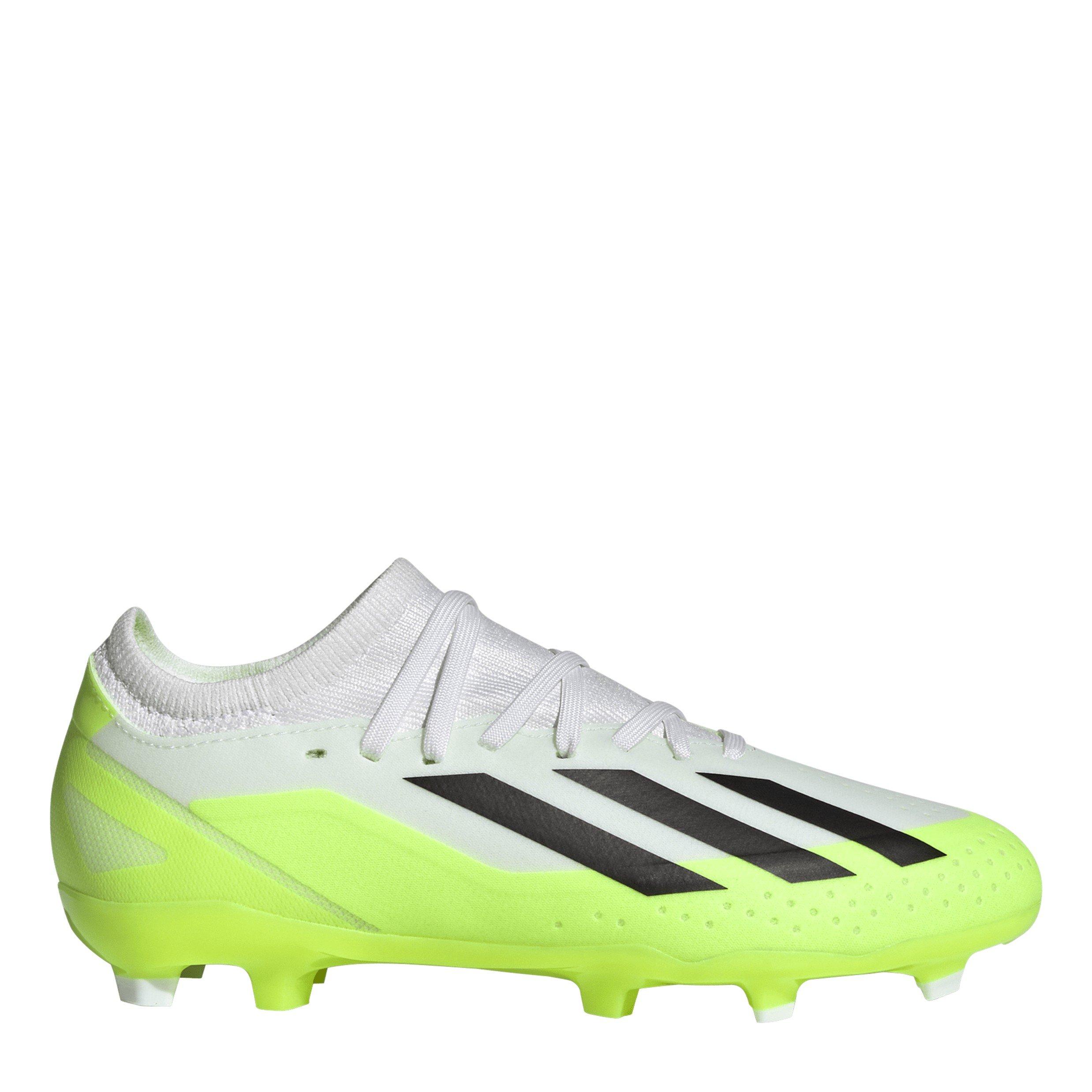 Adidas Boys Kids' X Crazyfast.3 Fg Firm Ground Football Boots - Ftwr White - C10 (28)