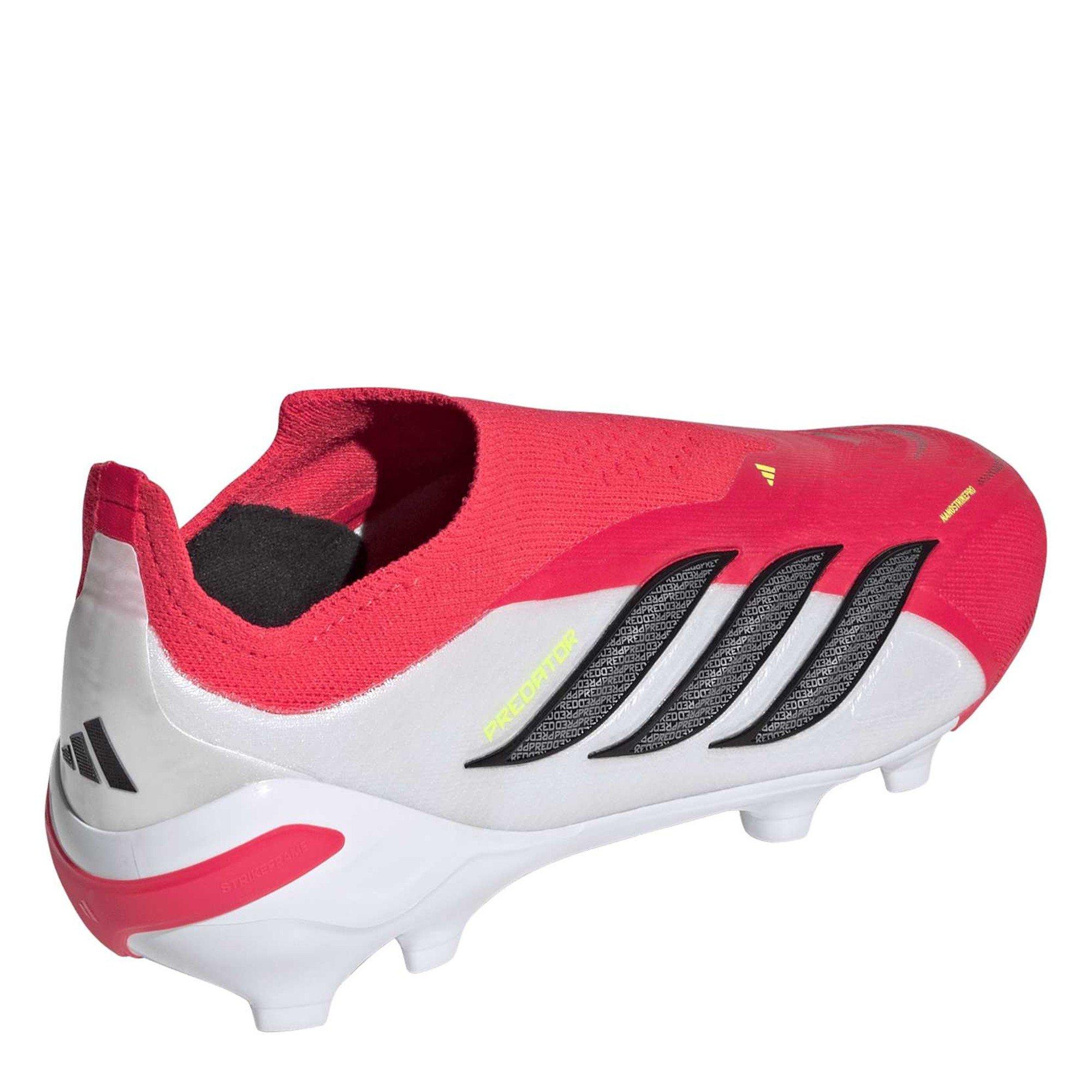 Lucid Red - adidas - Kids' Predator Elite Firm Ground Football Boot - 4