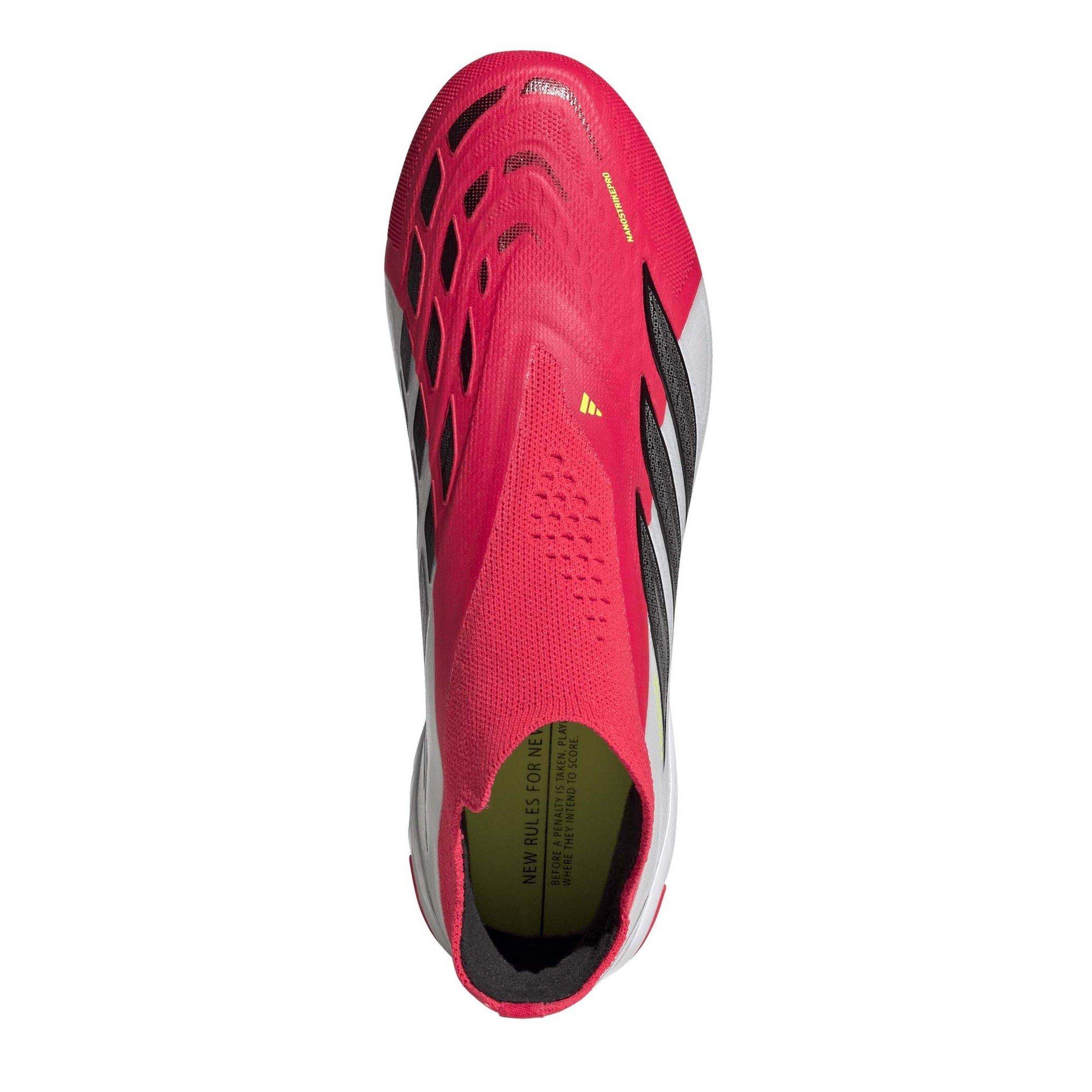 Lucid Red - adidas - Kids' Predator Elite Firm Ground Football Boot - 5