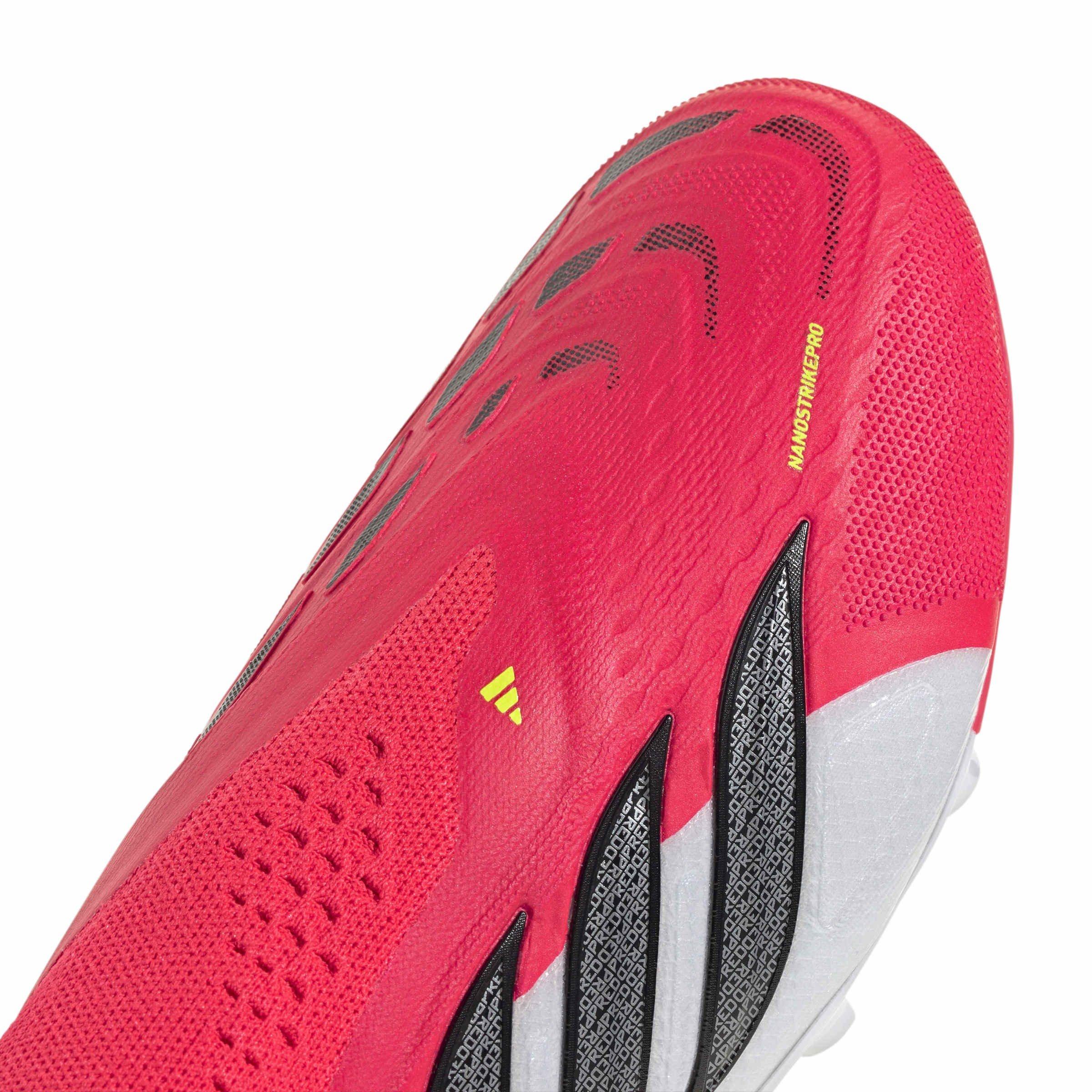 Lucid Red - adidas - Kids' Predator Elite Firm Ground Football Boot - 8