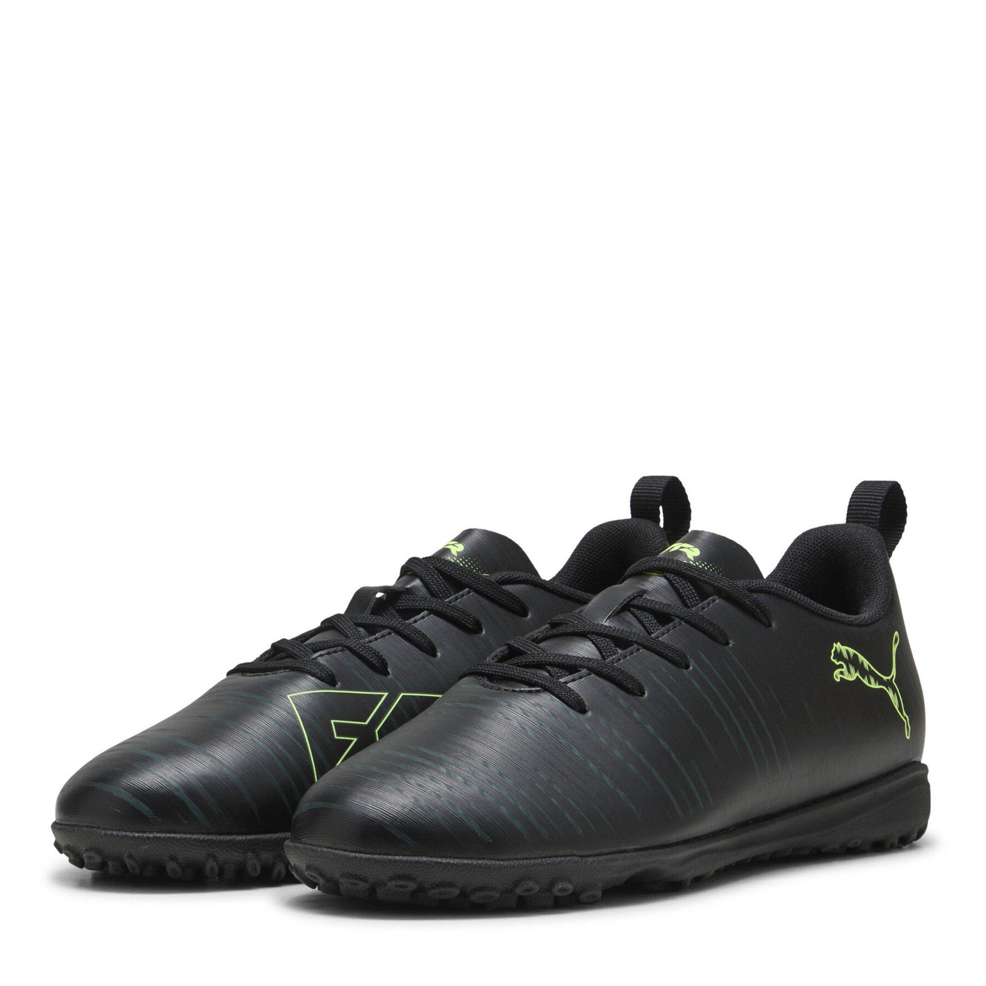 Puma  Kids Kids' Future 8 Play Astro Turf Football Boots - Black-Fizzy L - 2.5 (35)