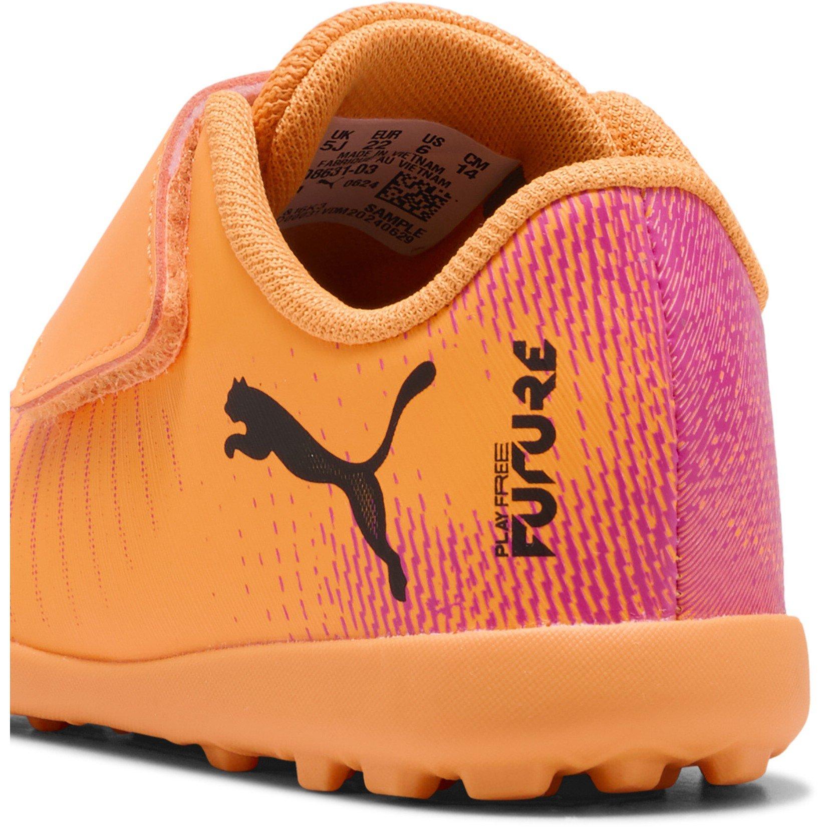 Heat Fire-Bla - Puma - Kids' Future 8 Play V TT Astro Turf Football Boots - 5