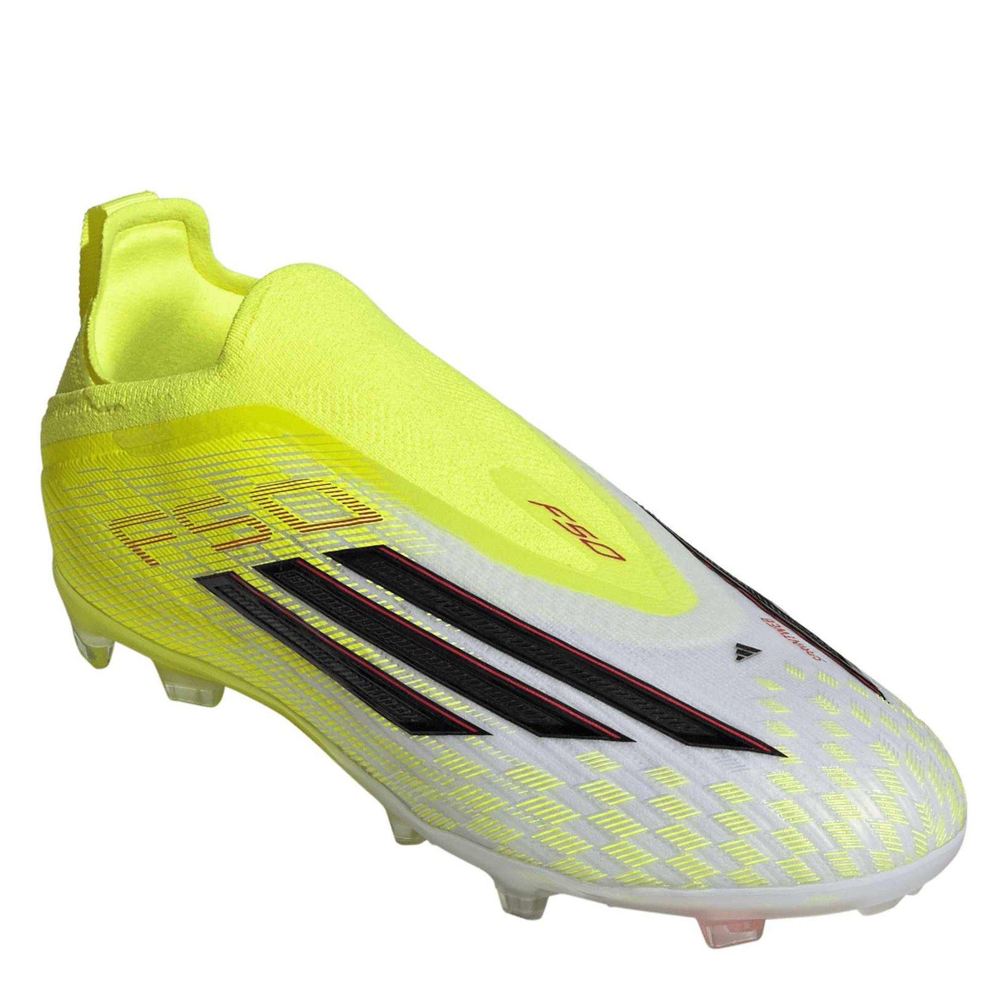 Jaune Solaire - adidas - Kids' F50 Elite Firm Ground Football Boot - 3