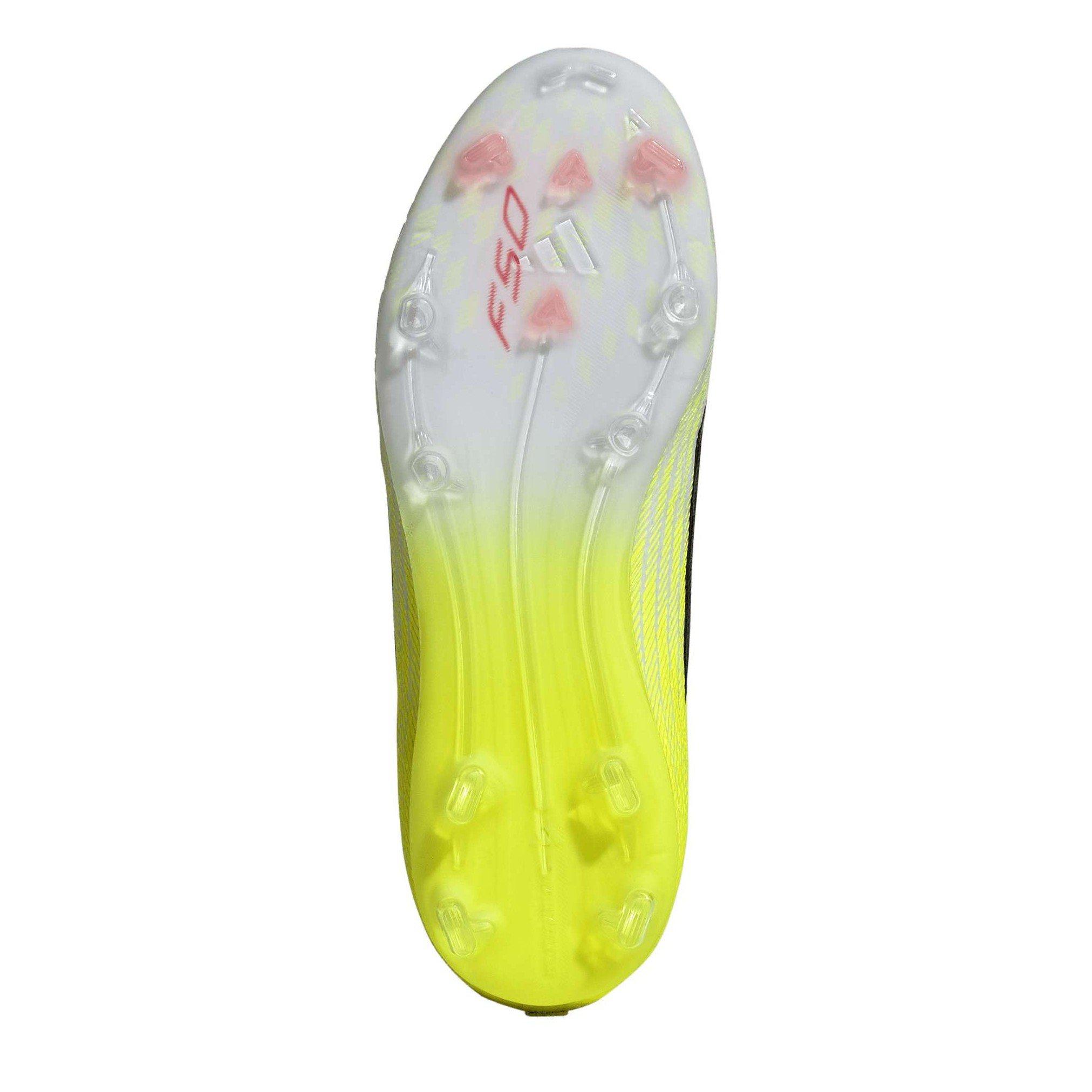 Jaune Solaire - adidas - Kids' F50 Elite Firm Ground Football Boot - 6