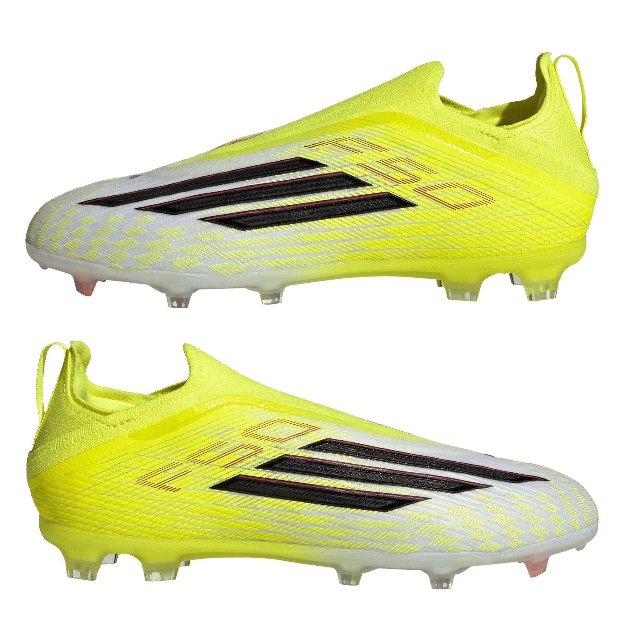 Jaune Solaire - adidas - Kids' F50 Elite Firm Ground Football Boot - 9
