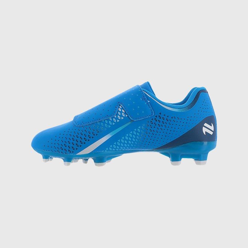 Reale/Bianco - ONeills - ONeills Tornado Firm Ground Football Boots Velcro Childs - 3