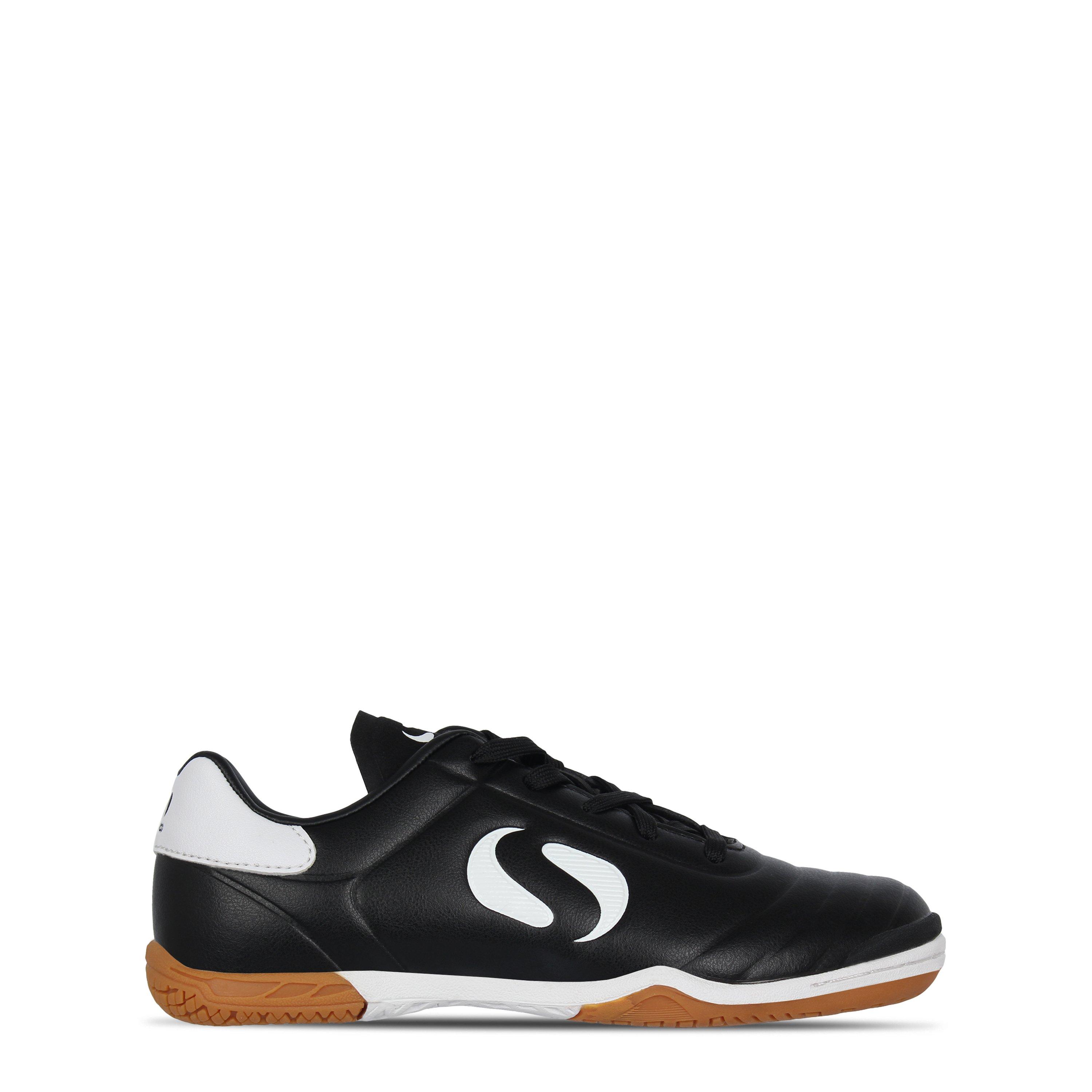 Black/White - Sondico - Strike Indoor Football Trainers Childrens - 1