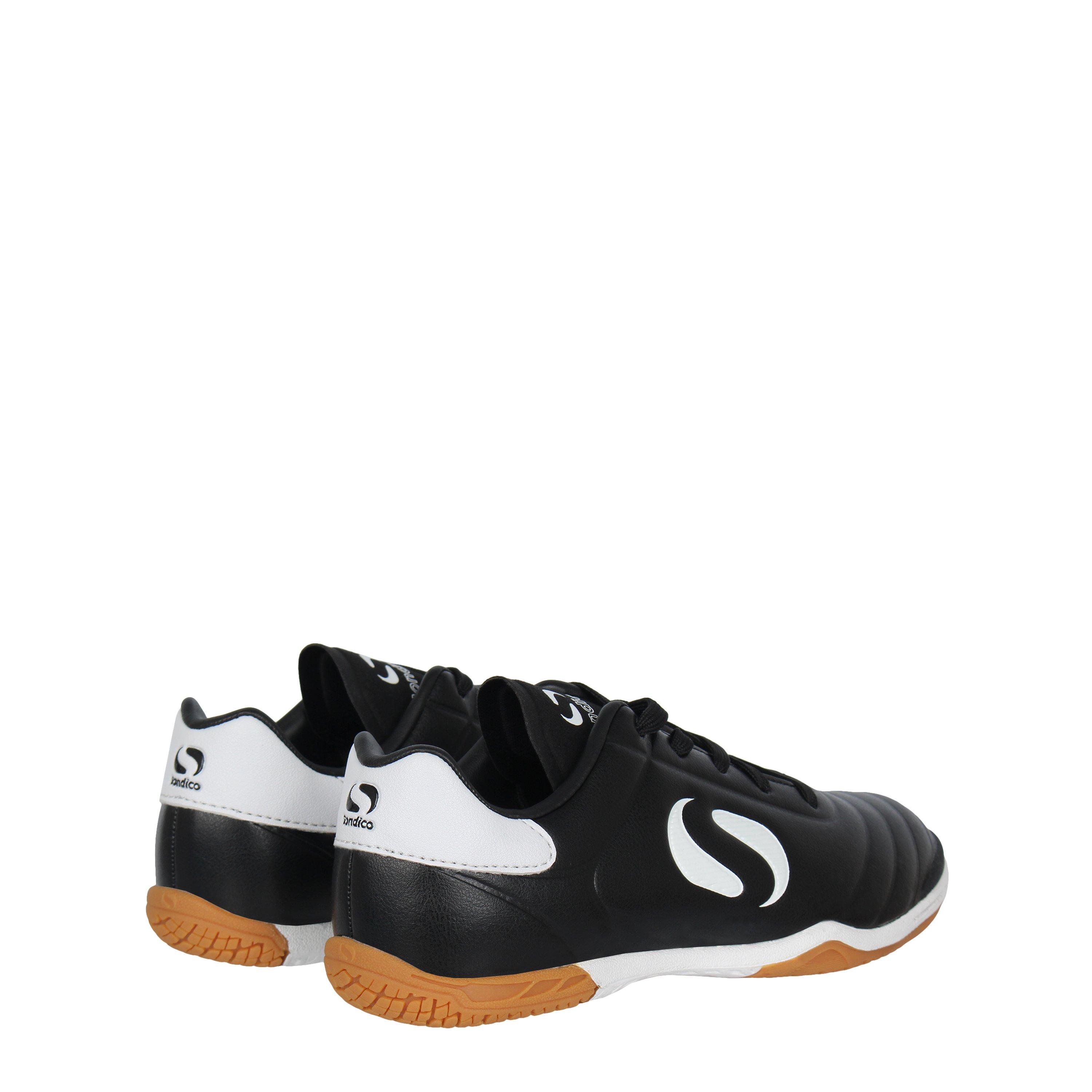 Schwarz/Weiß - Sondico - Strike Indoor Football Trainers Childrens - 5