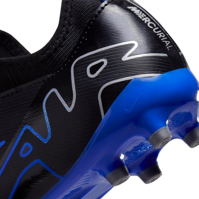Schwarz/Chrom - Nike - Mercurial Vapor 15 Academy Firm Ground Football Boots Childrens - 8