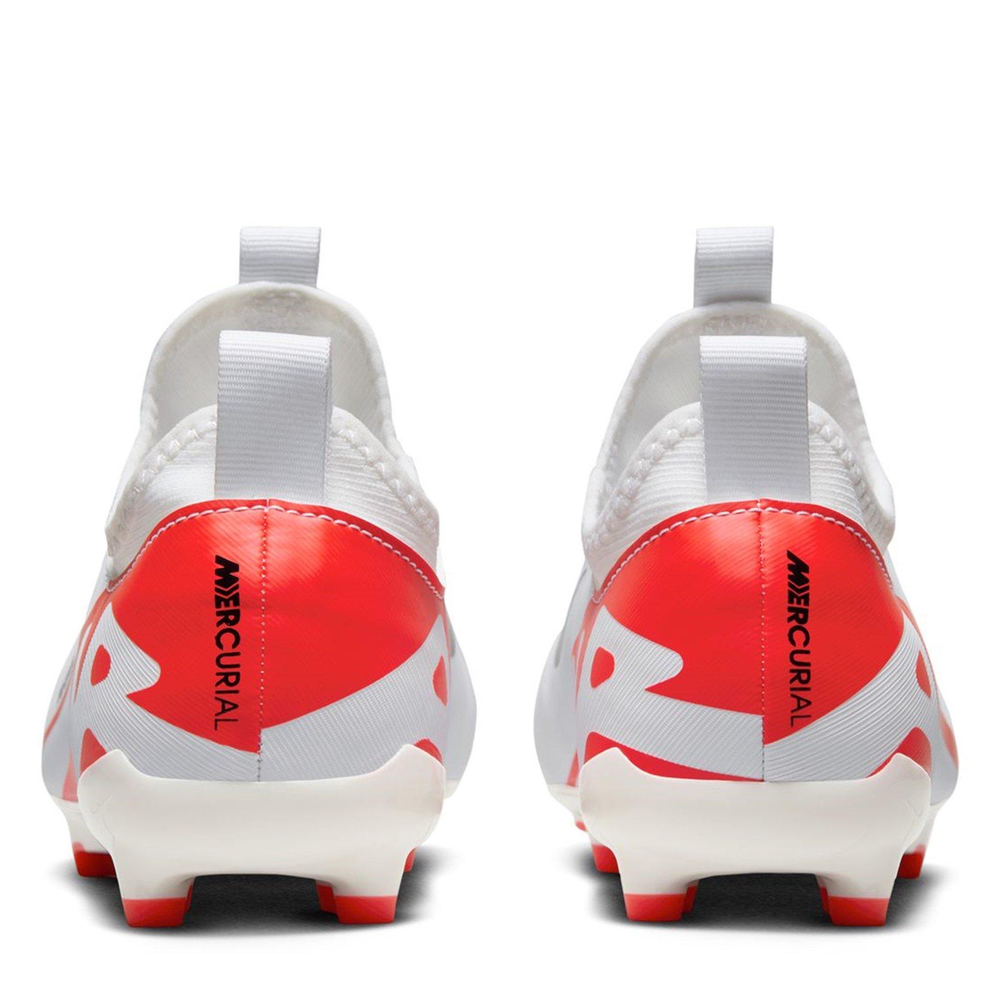 Rosso/Candido - Nike - Mercurial Vapor 15 Academy Firm Ground Football Boots Childrens - 5