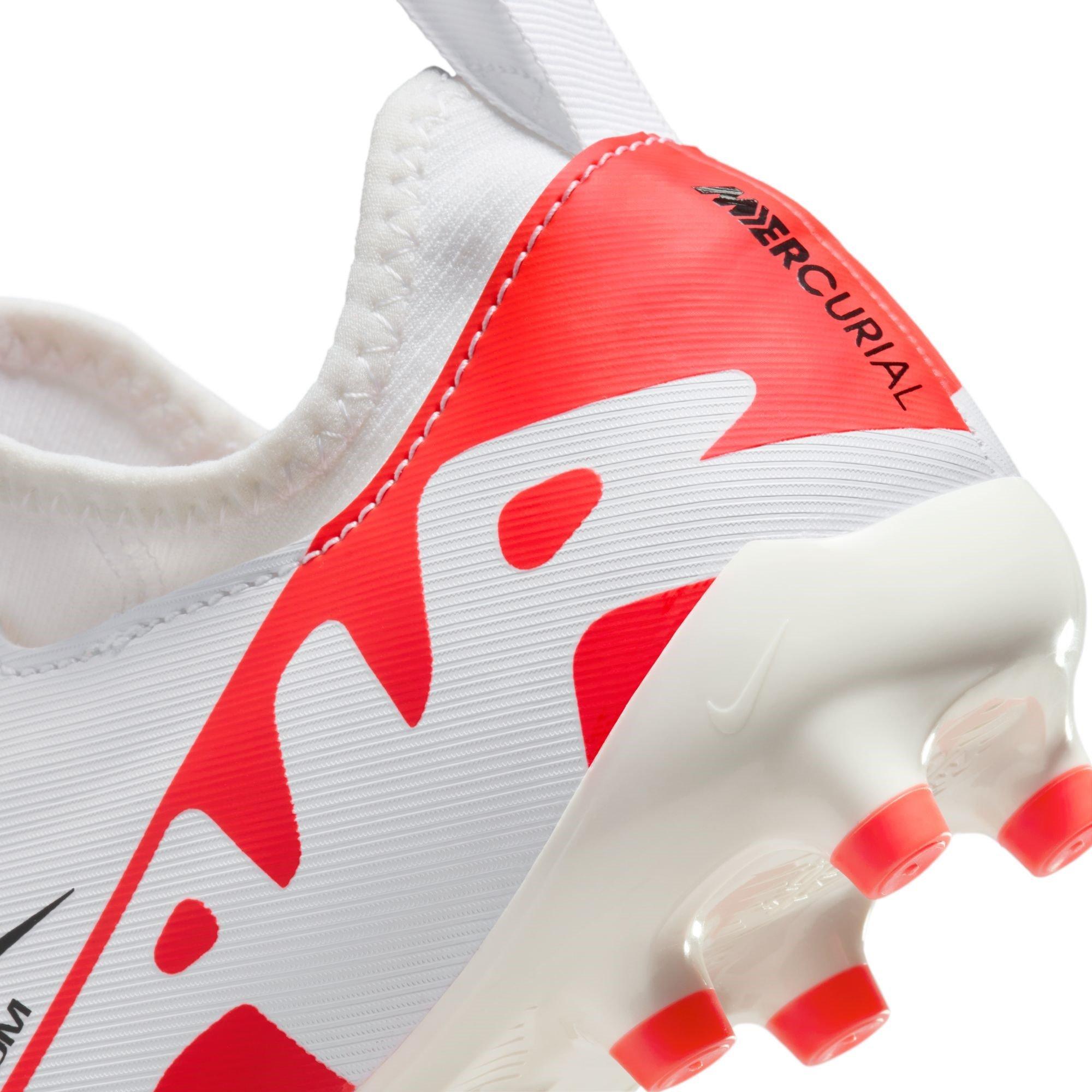 Rosso/Candido - Nike - Mercurial Vapor 15 Academy Firm Ground Football Boots Childrens - 9