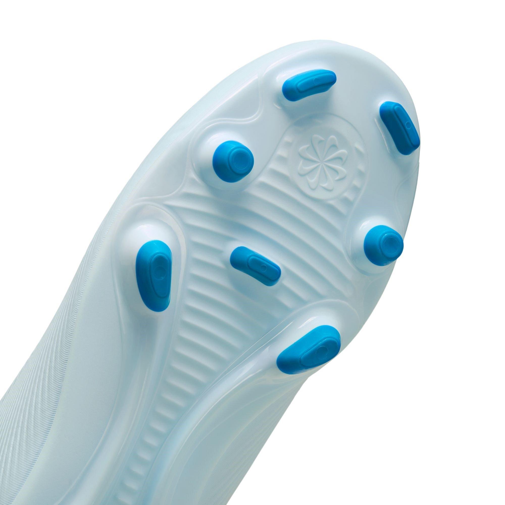 Glacier Blu/Blu - Nike - Mercurial Vapor 16 Club Junior Firm Ground Football Boots - 9