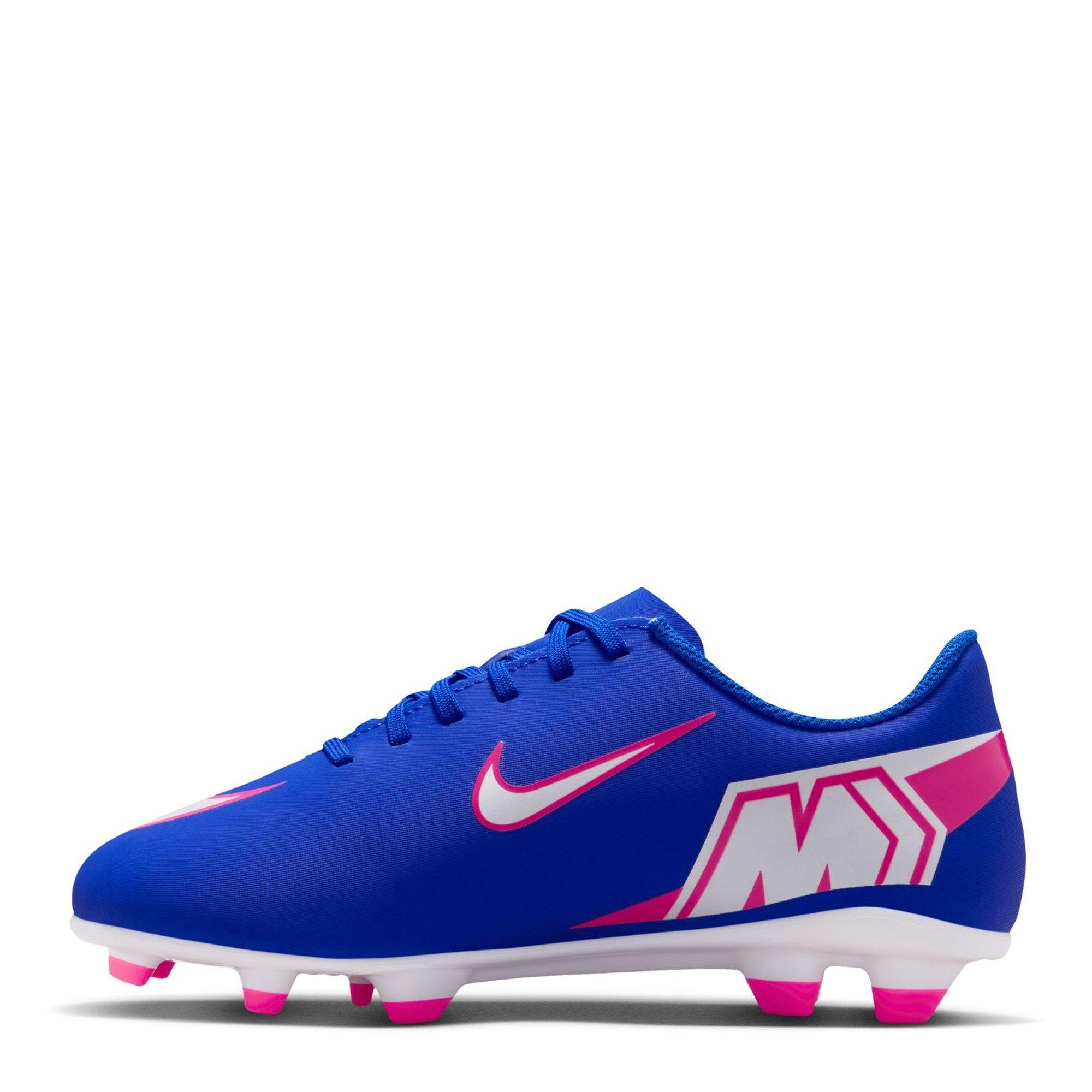 Racer Blue/Wht - Nike - Mercurial Vapor 16 Club Junior FG Boots - 2