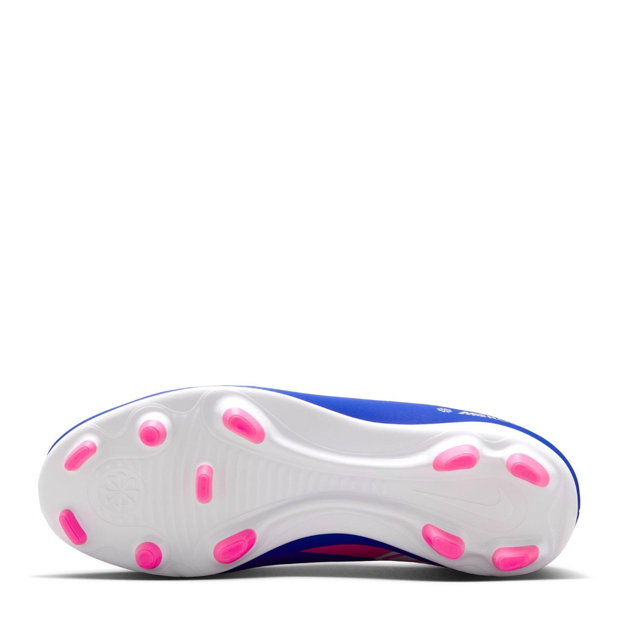 Racer Blue/Wht - Nike - Mercurial Vapor 16 Club Junior FG Boots - 3