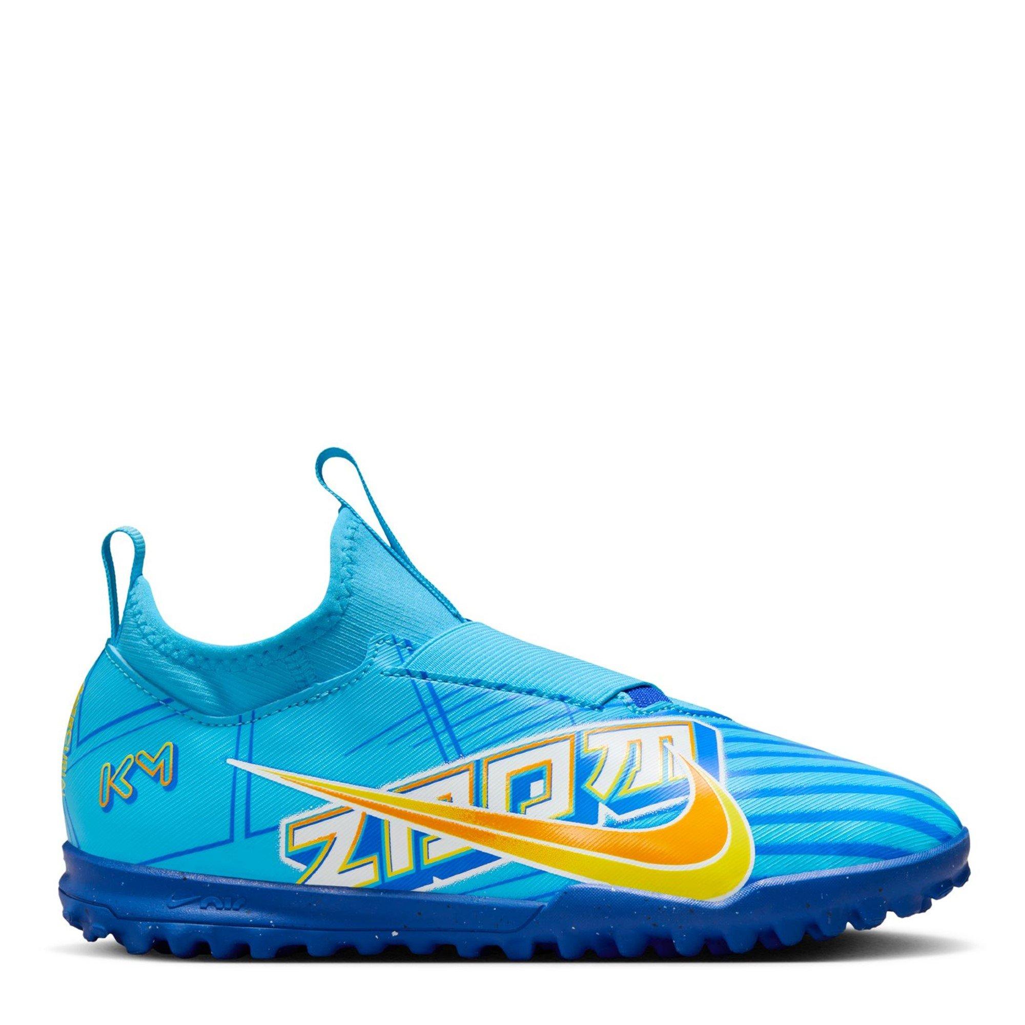 Blue/White - Nike - Mercurial Vapor Academy Childrens Astro Turf Trainers - 1