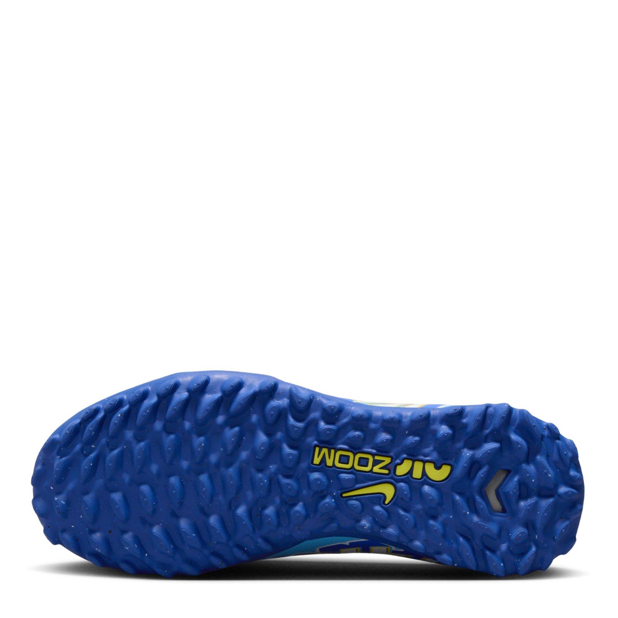 Blue/White - Nike - Mercurial Vapor Academy Childrens Astro Turf Trainers - 3