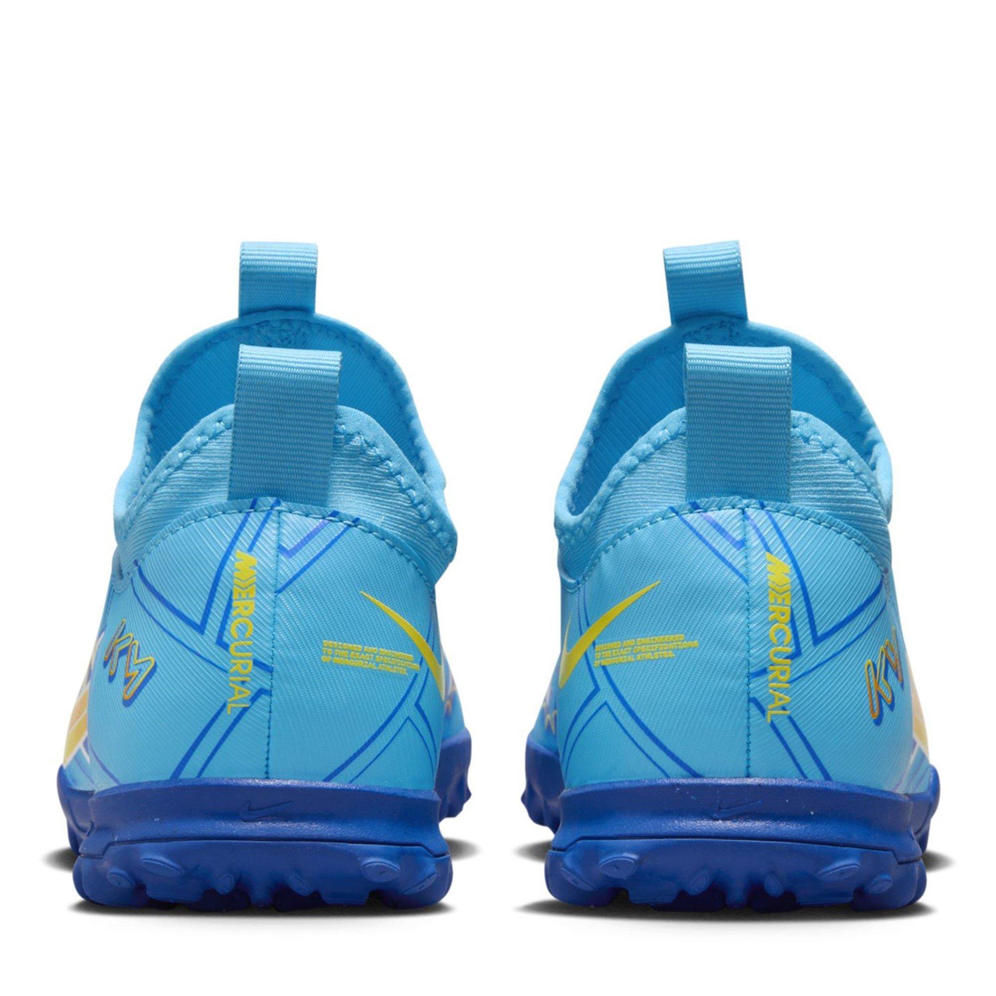 Blue/White - Nike - Mercurial Vapor Academy Childrens Astro Turf Trainers - 6