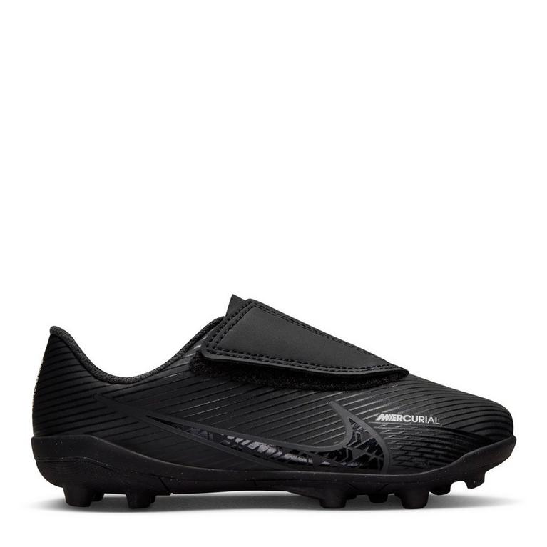 Schwarz/Grau/Weiß - Nike - Mercurial Vapor Club Childrens Firm Ground Football Boots - 1
