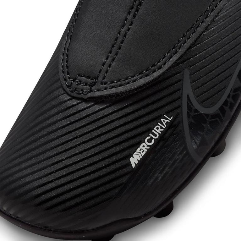 Schwarz/Grau/Weiß - Nike - Mercurial Vapor Club Childrens Firm Ground Football Boots - 8