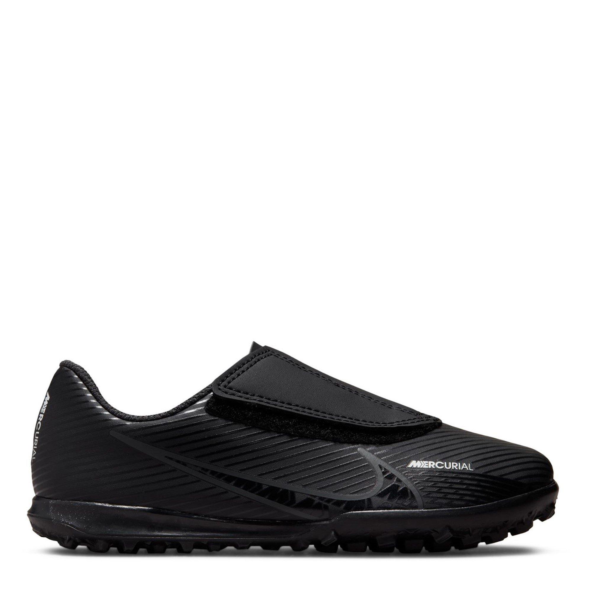 Preto/Cinzento/Branco - Nike - Mercurial Vapor Club Childrens Astro Turf Trainers - 1