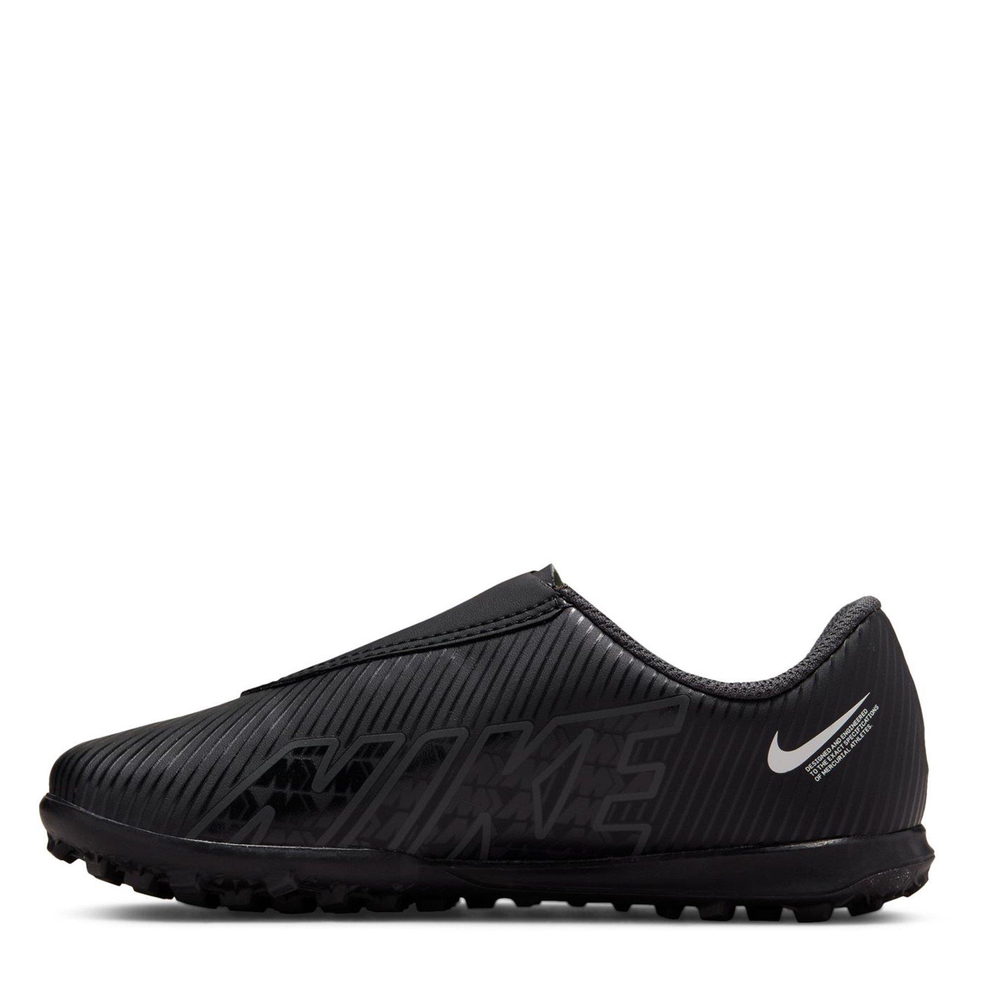 Preto/Cinzento/Branco - Nike - Mercurial Vapor Club Childrens Astro Turf Trainers - 2