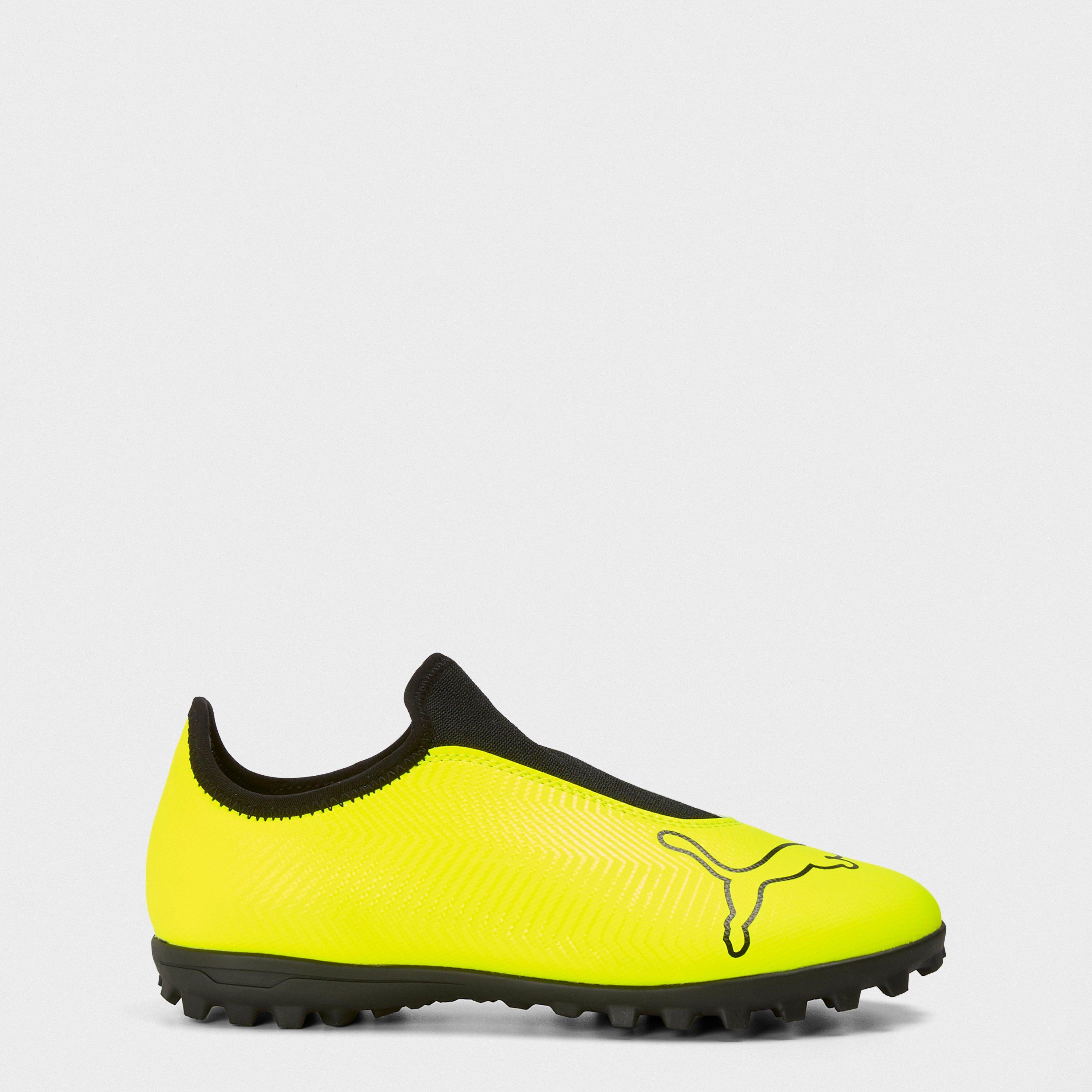 Puma Boys Finesse Astro Turf Football Boots Childrens - Yellow/Black - 1 (33)