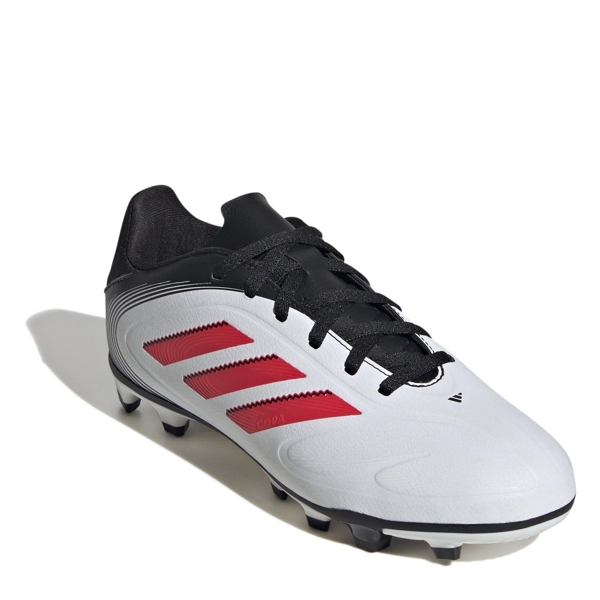 Bianco/Rosso/Nero - adidas - Copa Pure 3 Club Firm Ground Boots Juniors - 3