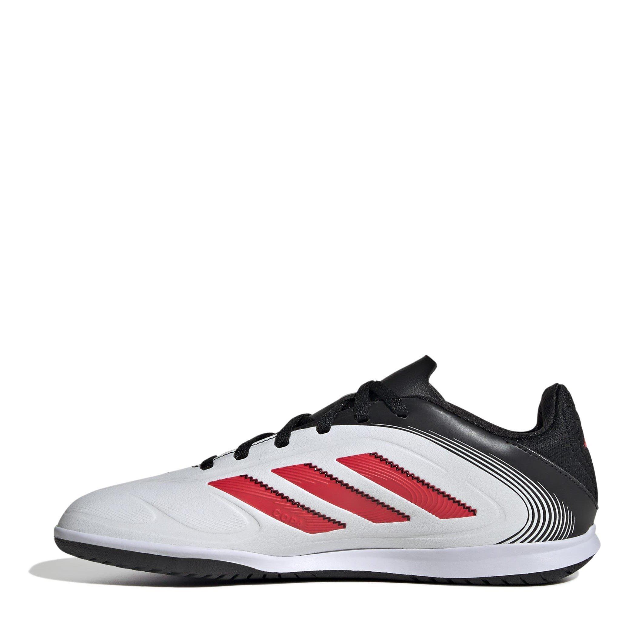 White/Red/Black - adidas - Kids' Copa Club Indoor Football Boot - 2
