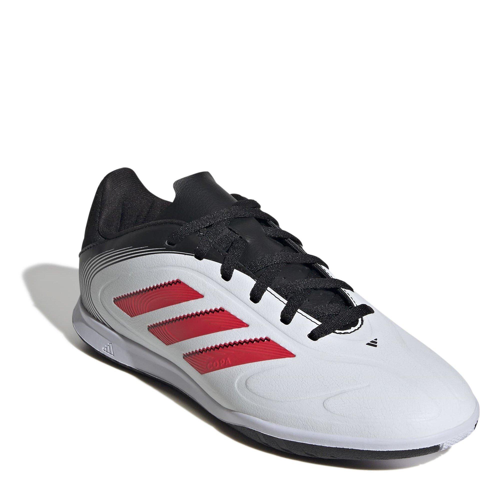 White/Red/Black - adidas - Kids' Copa Club Indoor Football Boot - 3