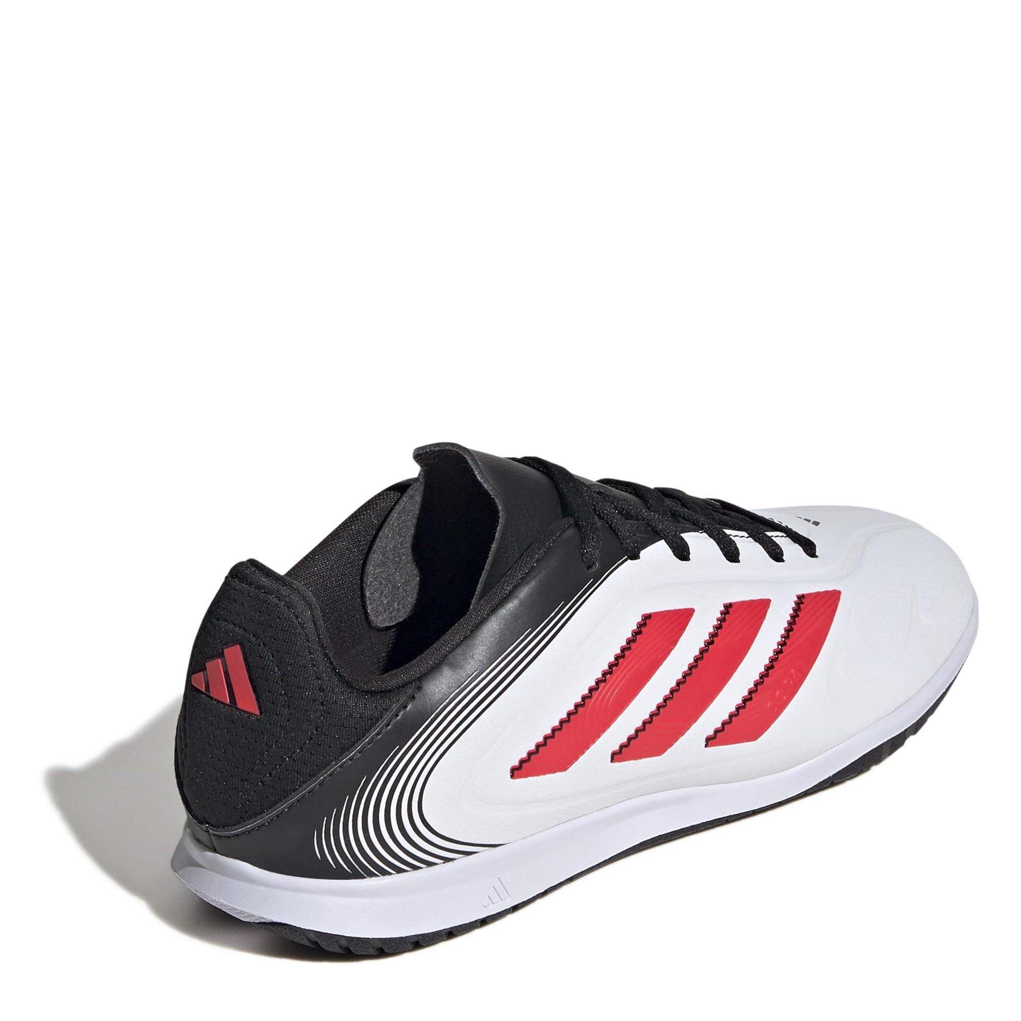 White/Red/Black - adidas - Kids' Copa Club Indoor Football Boot - 4