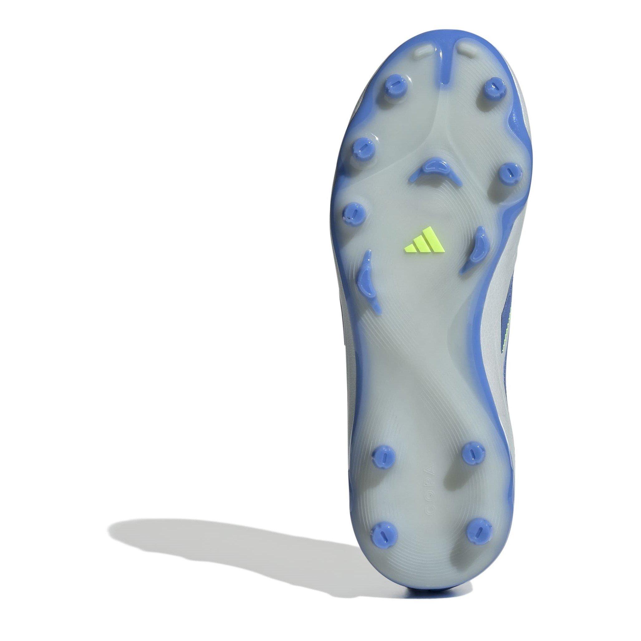 Halo Blue/Lemon - adidas - Kids' Copa League Firm Ground Football Boot - 6