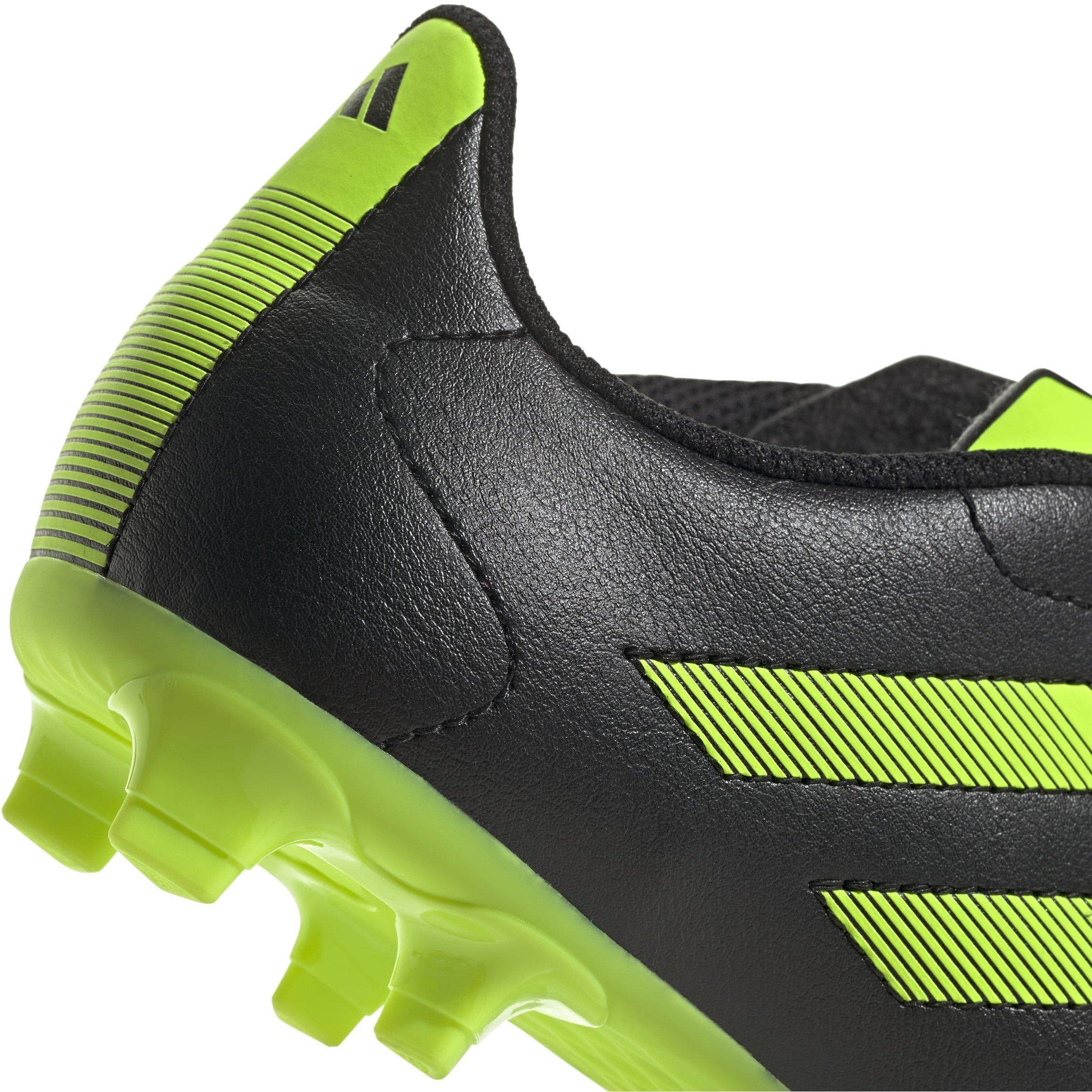 C.Black/Lemon - adidas - Goletto VIII Firm Ground Boots Childrens - 8