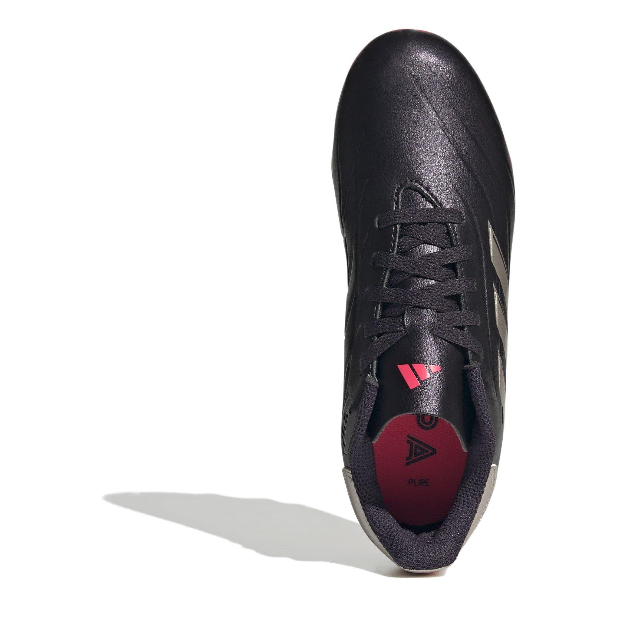 Aura Blk/Turbo - adidas - Copa Pure II Club Juniors Firm Ground Boots - 5