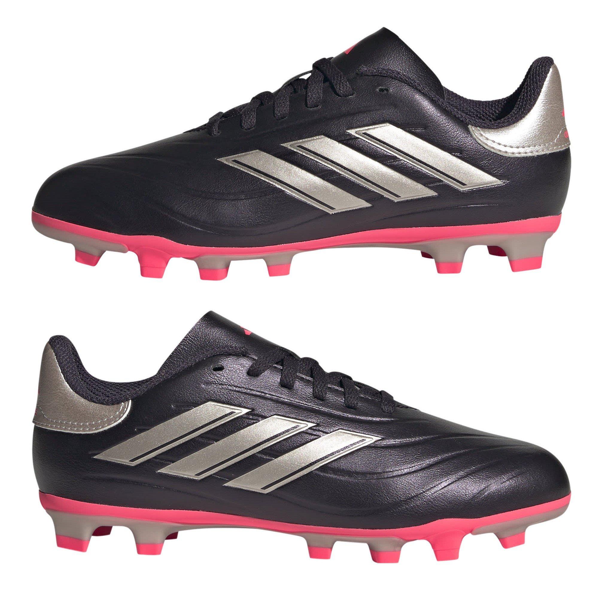 Aura Blk/Turbo - adidas - Copa Pure II Club Juniors Firm Ground Boots - 9