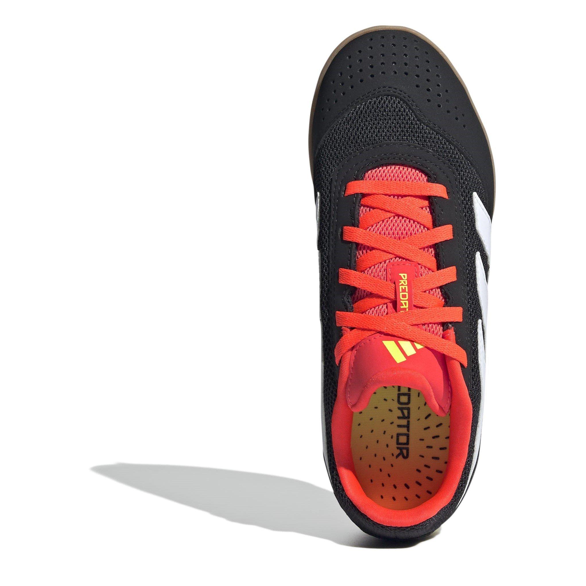 Blk/Wht/SolRed - adidas - Predator Club Sala Juniors Indoor Football Boots - 5