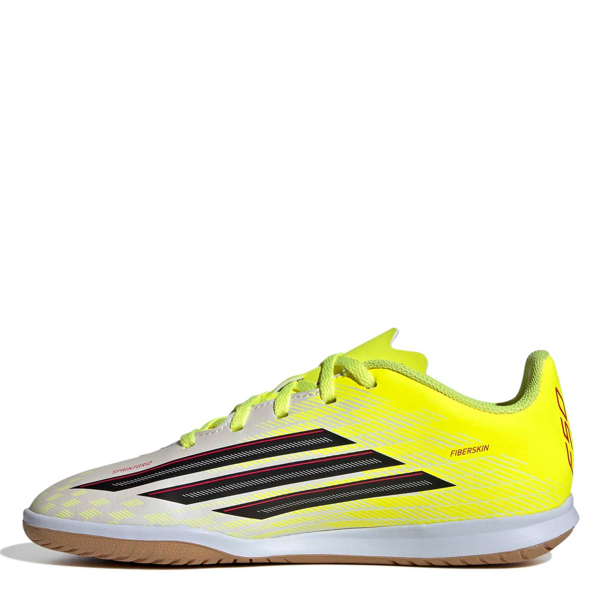 Yellow/Blk/Red - adidas - F50 Club Juniors Indoor Football Boots - 2