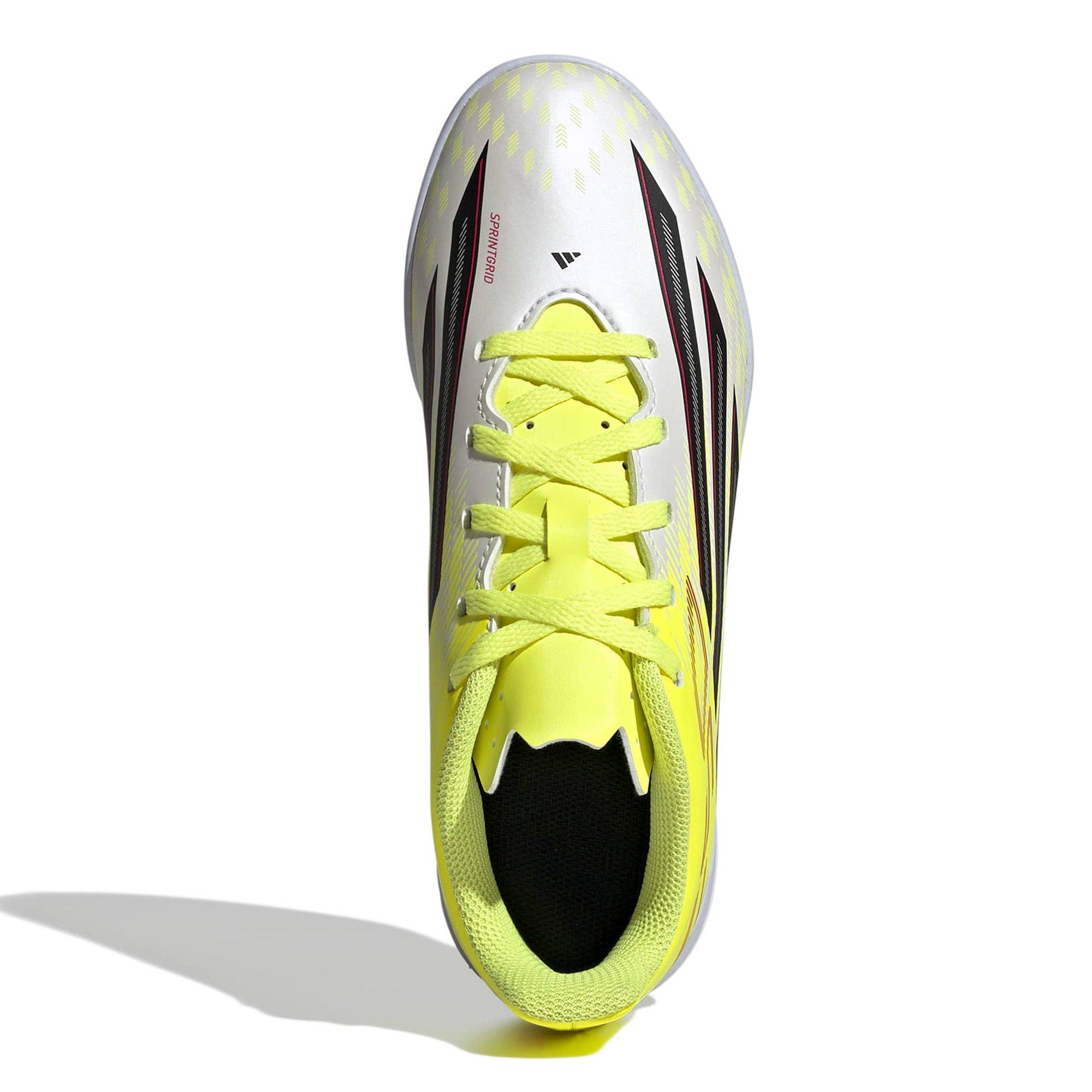 Yellow/Blk/Red - adidas - F50 Club Juniors Indoor Football Boots - 3