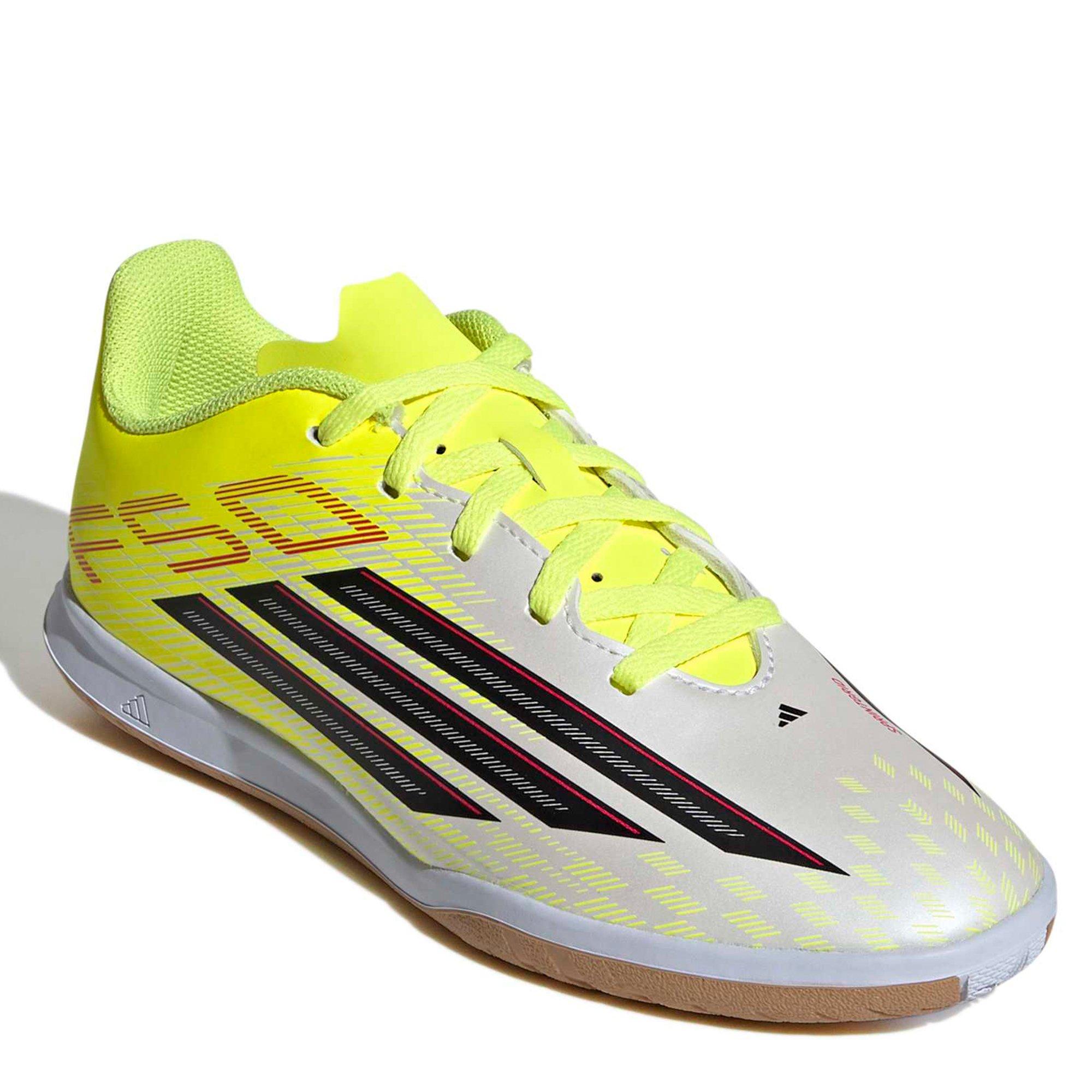 Yellow/Blk/Red - adidas - F50 Club Juniors Indoor Football Boots - 5