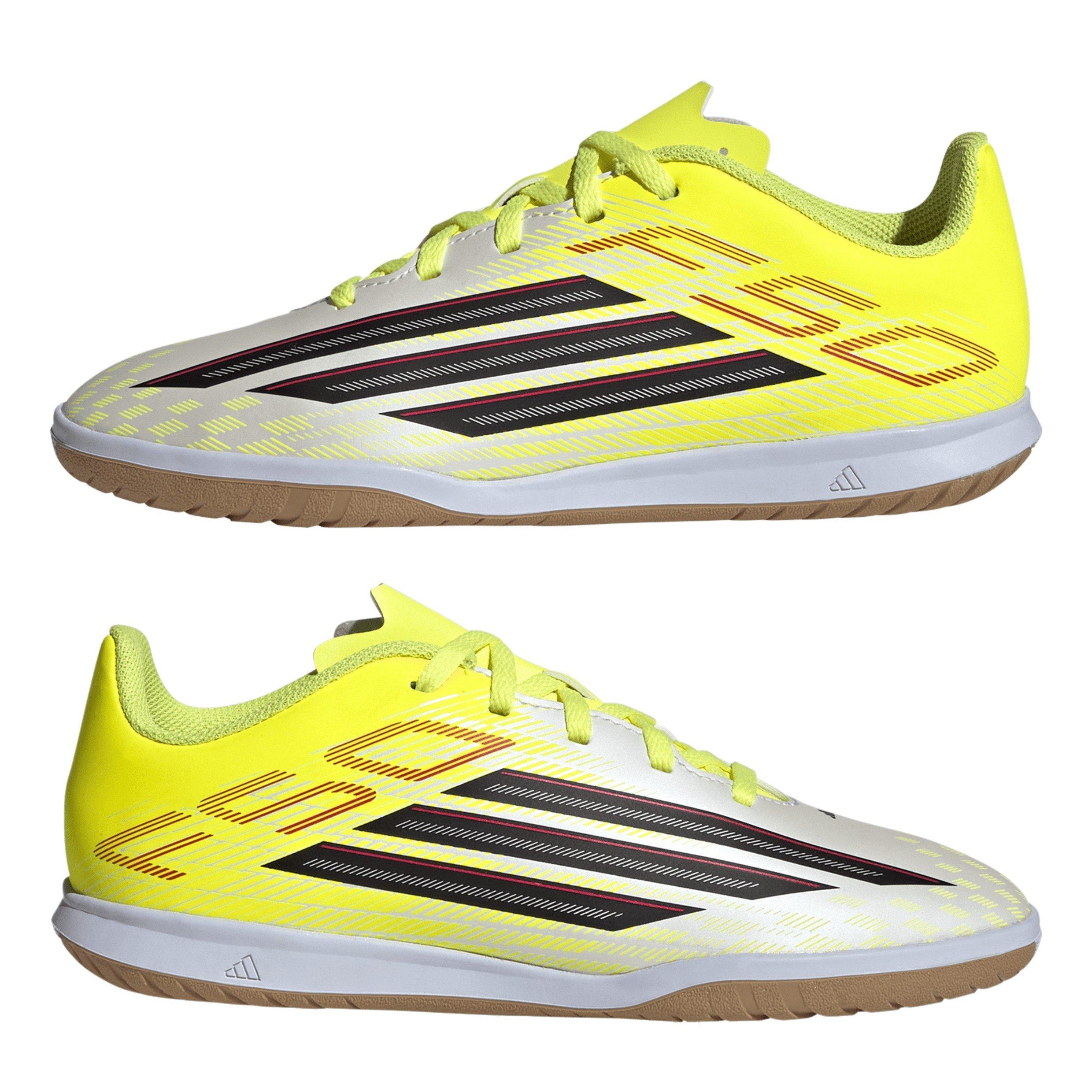 Yellow/Blk/Red - adidas - F50 Club Juniors Indoor Football Boots - 9