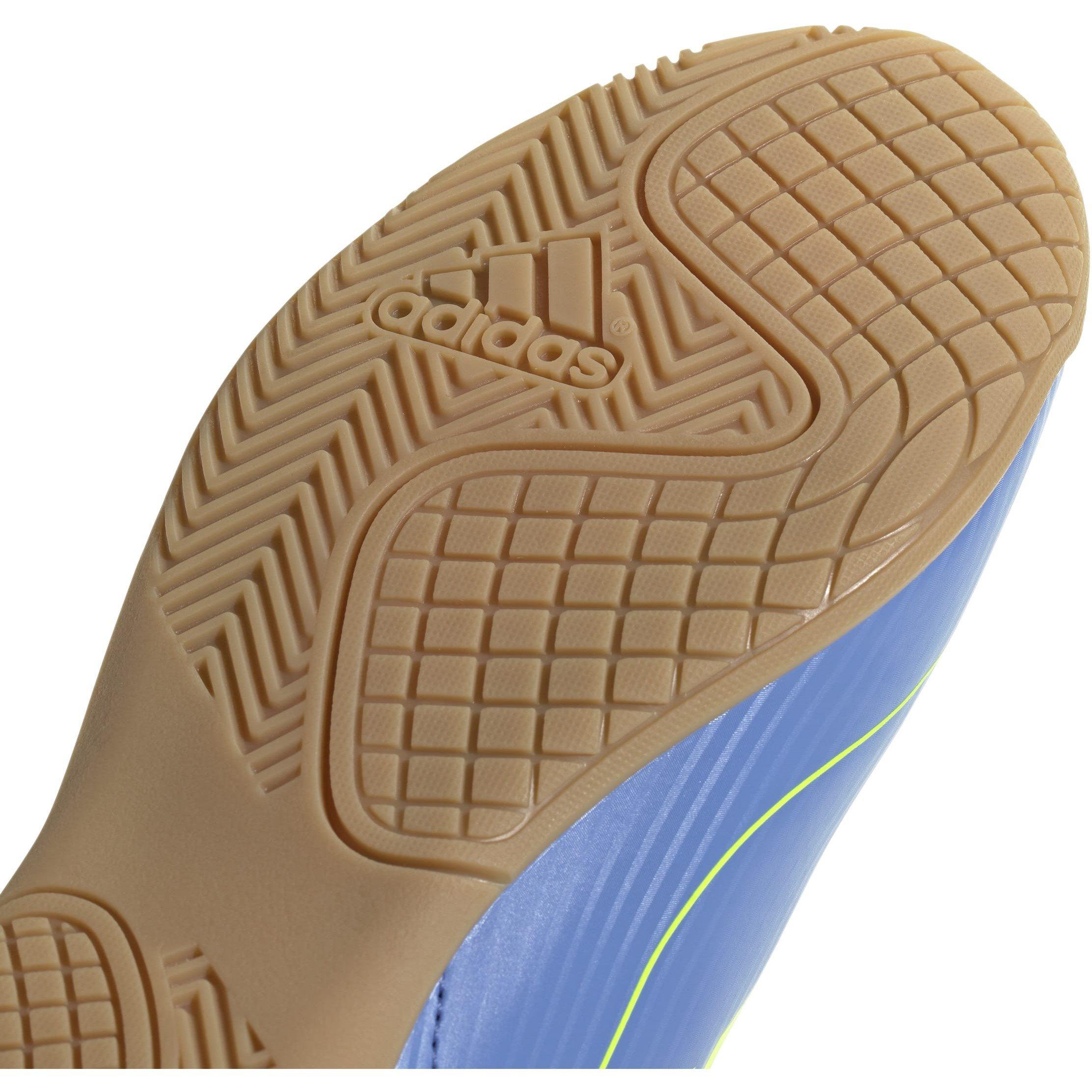 Blue/Lemon/Pink - adidas - F50 Club Juniors Indoor Football Boots - 8