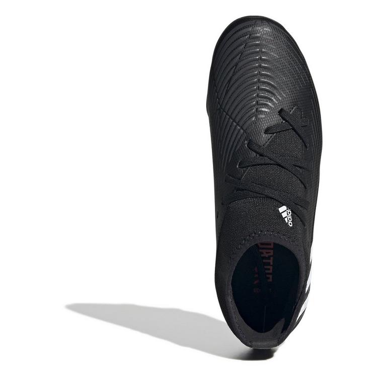 Negro/Blanco - adidas - Predator .3 Childrens FG Football Boots - 5