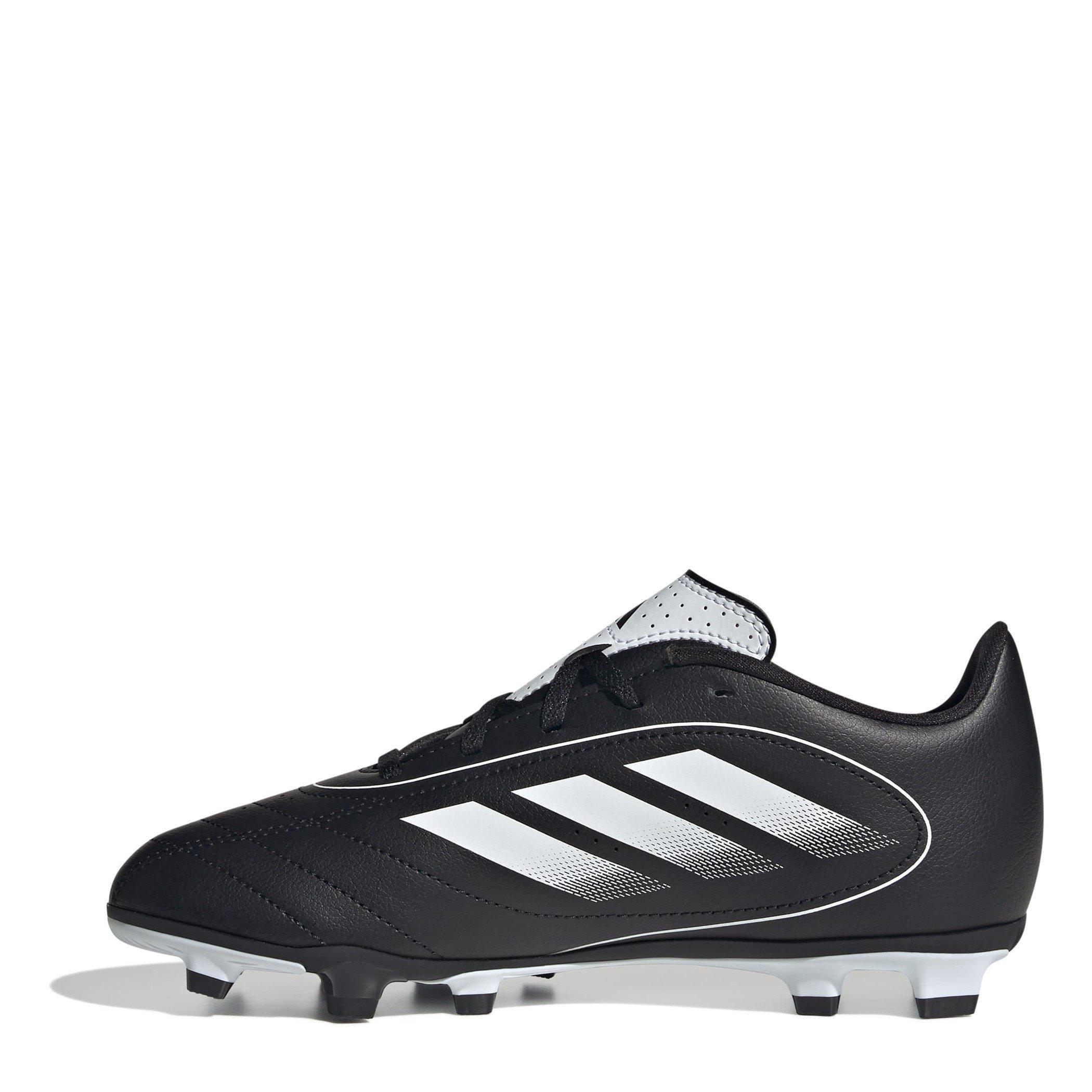 Black/White - adidas - Goletto VIII Juniors Firm Ground Football Boots - 2