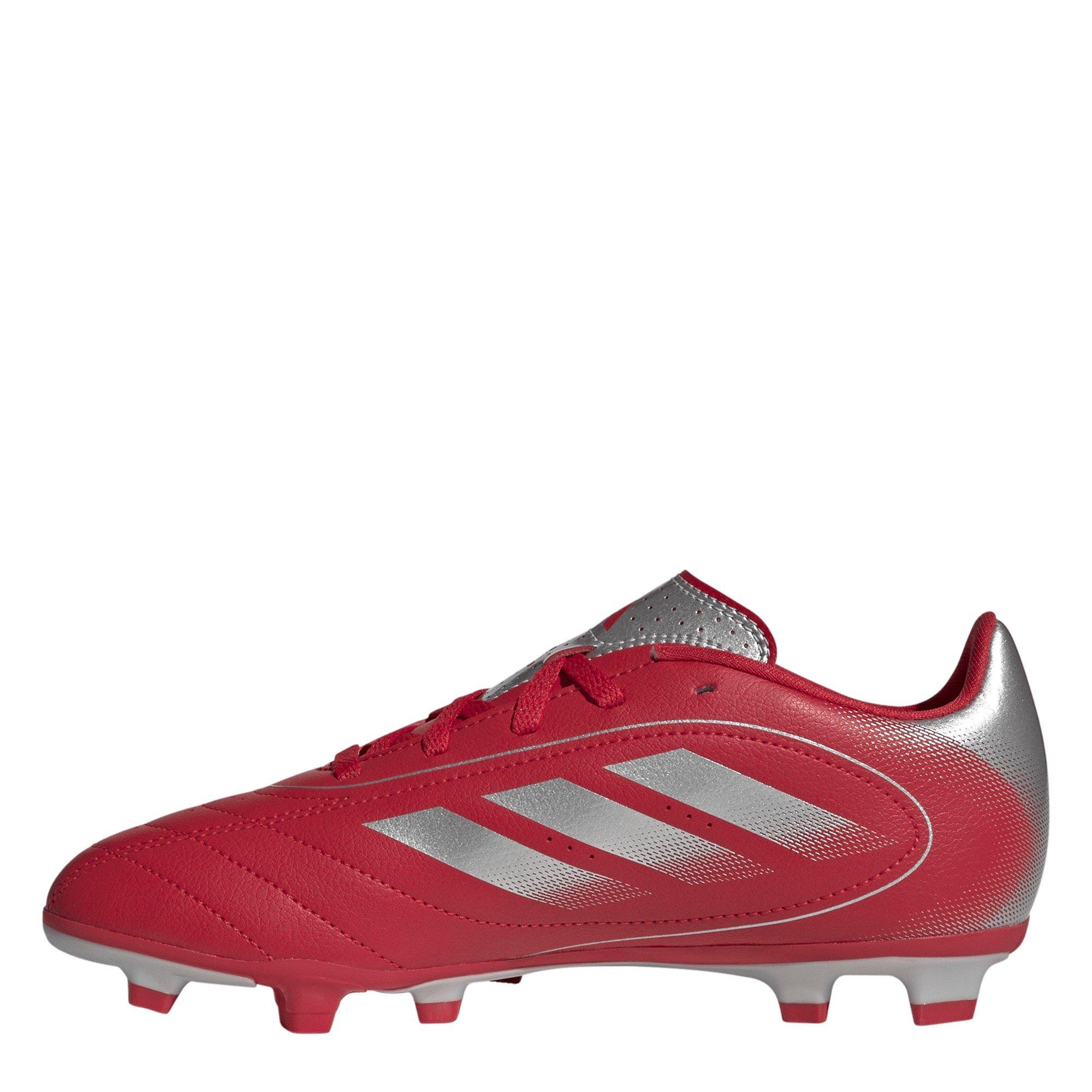Red/Silver - adidas - Goletto VIII Firm Ground Football Boots Kids - 2